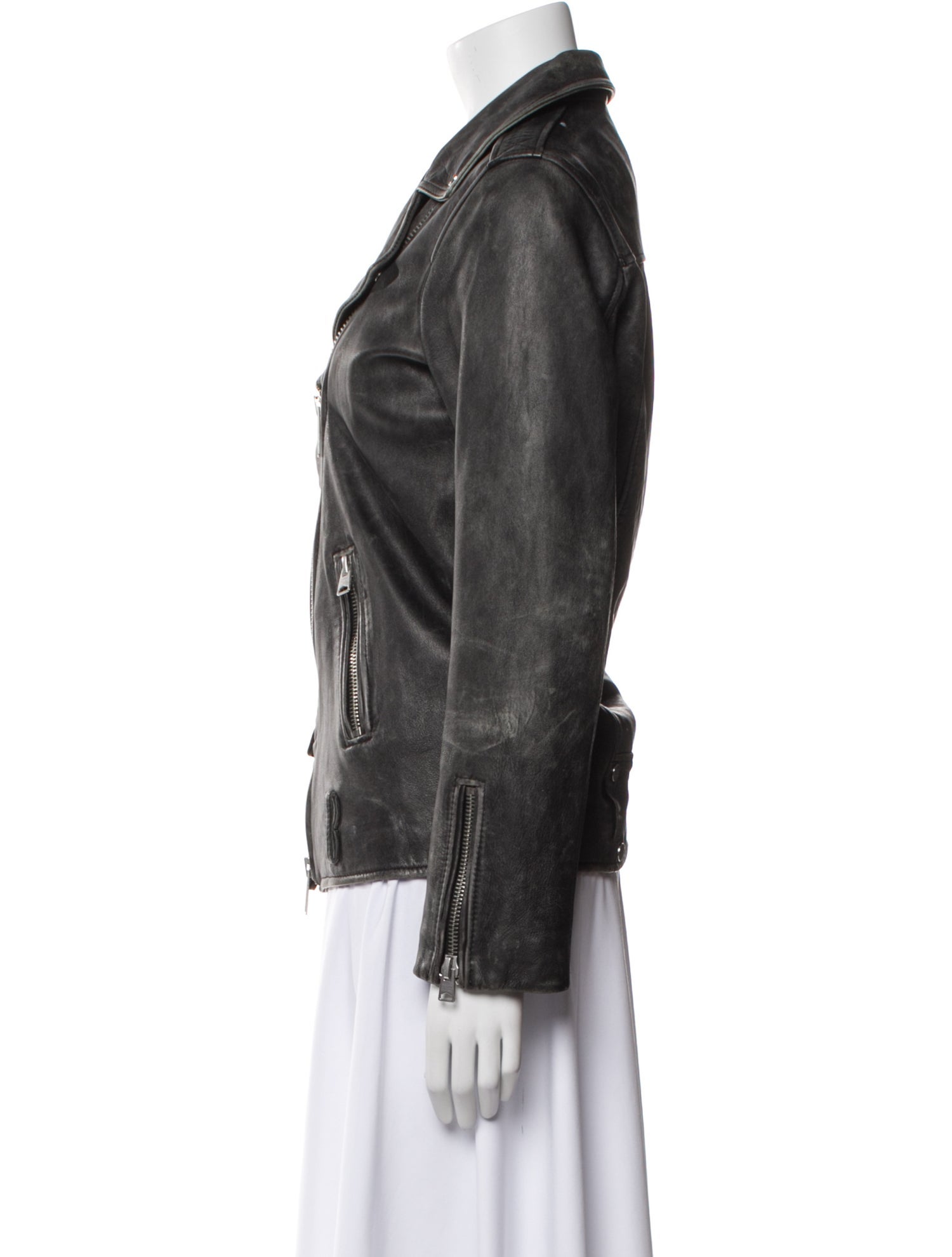 AllSaints Leather Biker Jacket