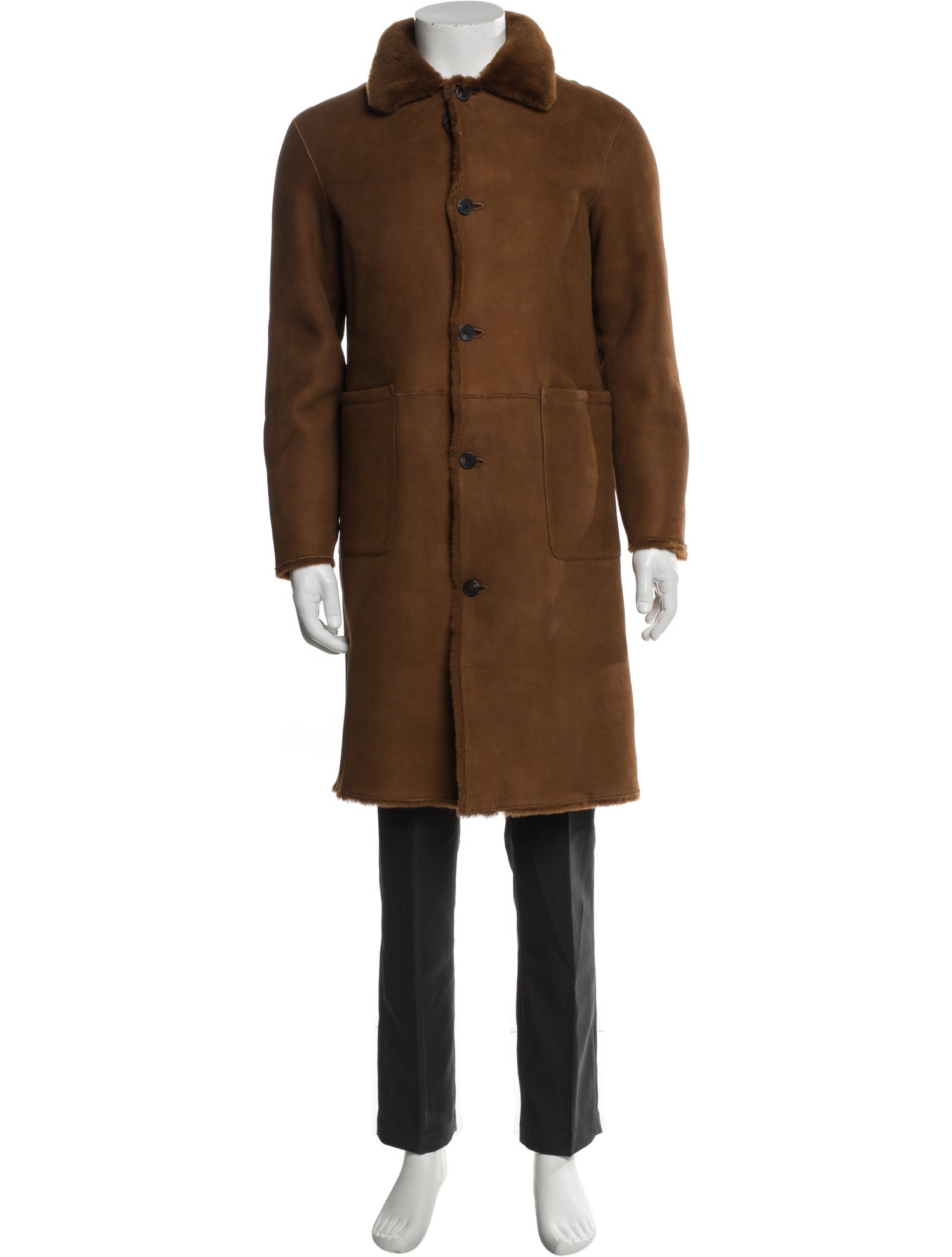 AllSaints Lambskin Parka