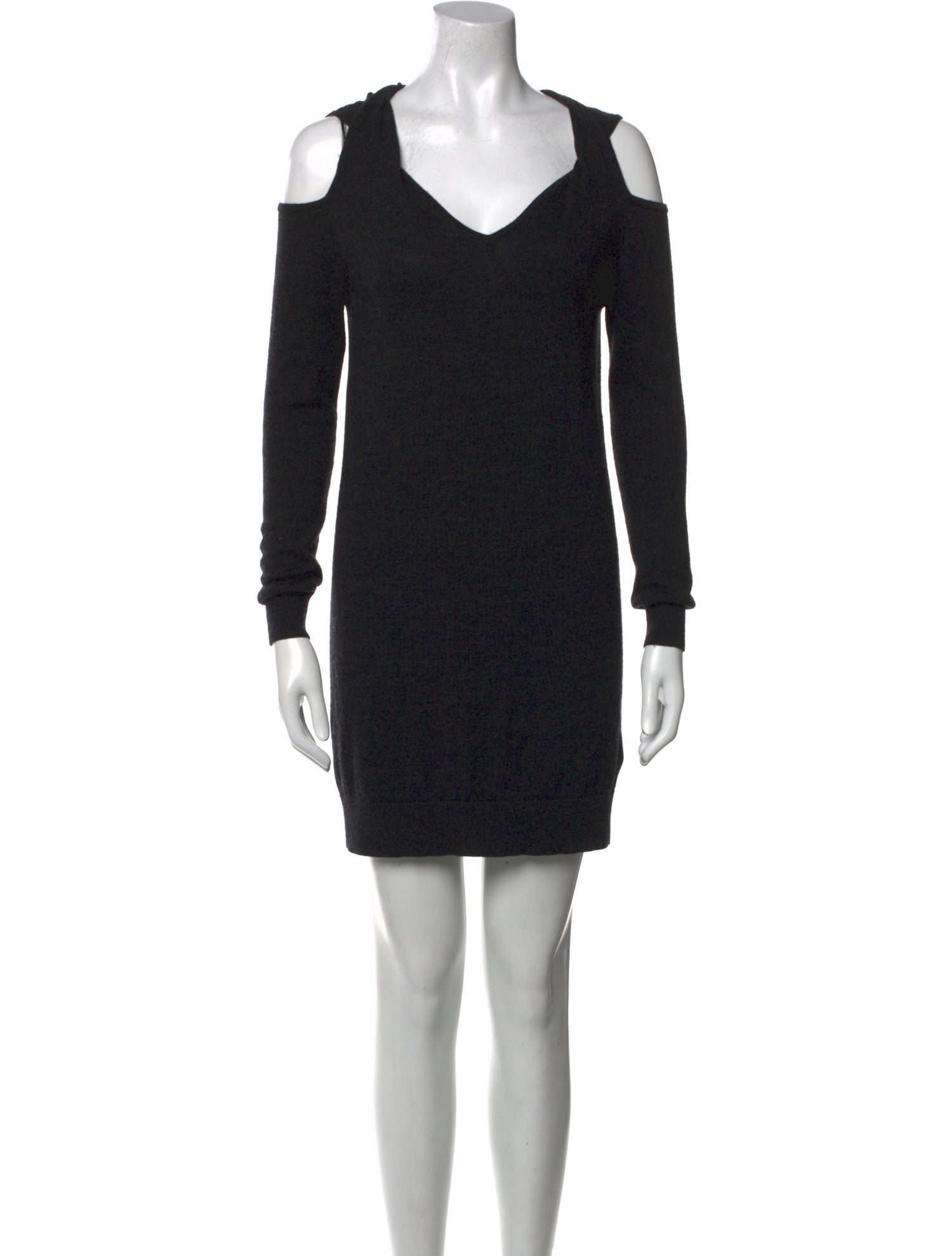 AllSaints Merino Wool Mini Dress