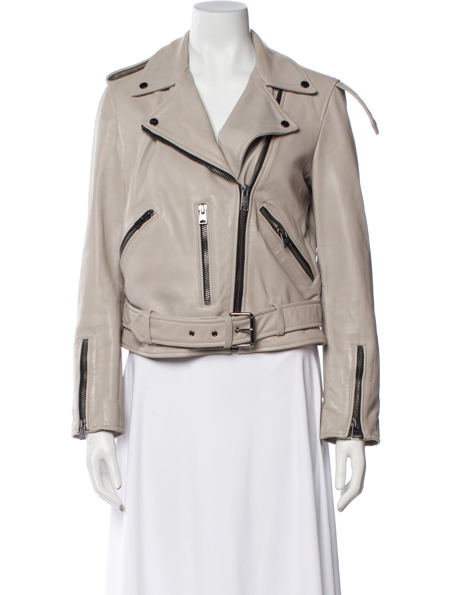 AllSaints Leather Biker Jacket