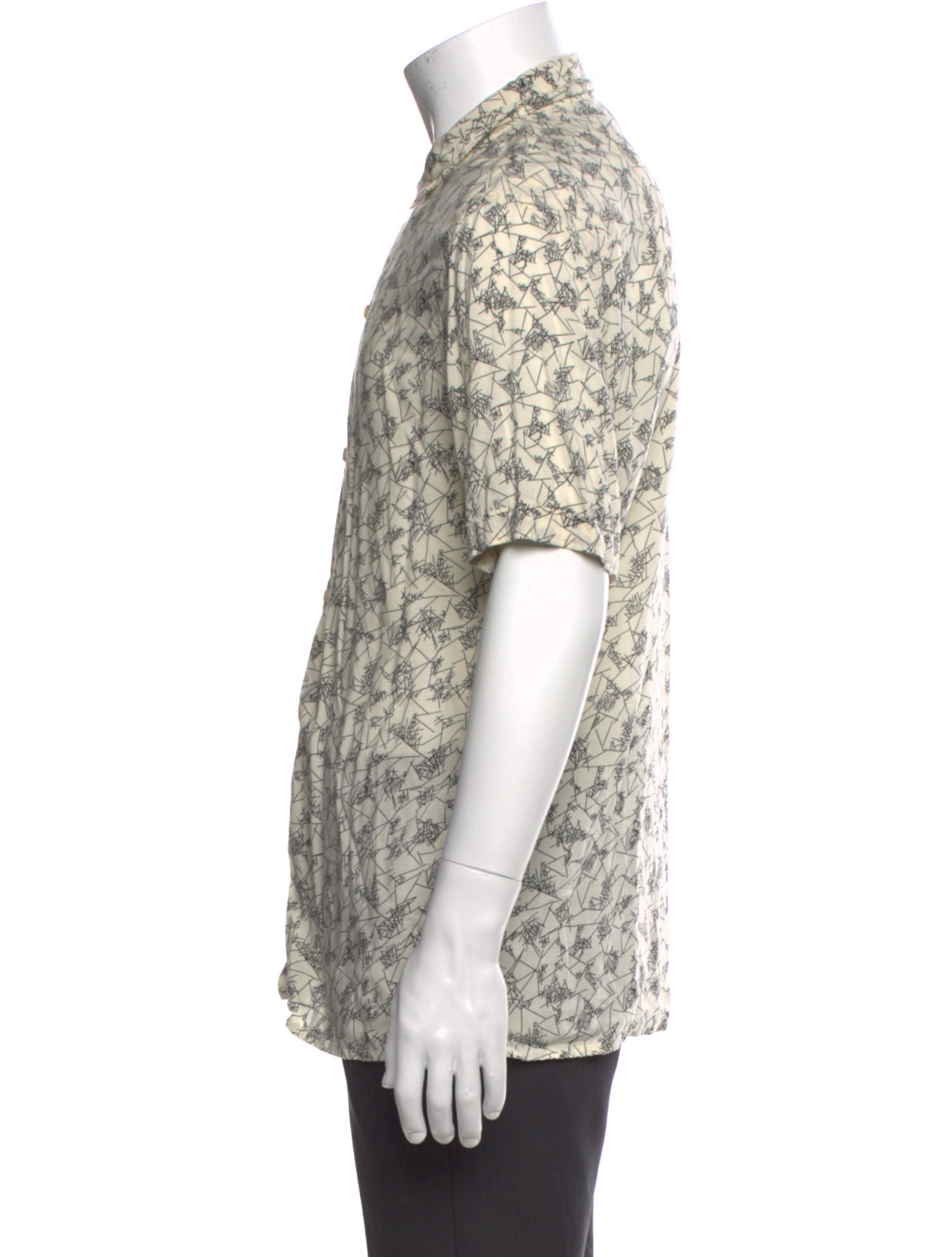 AllSaints Printed Short Sleeve Shirt