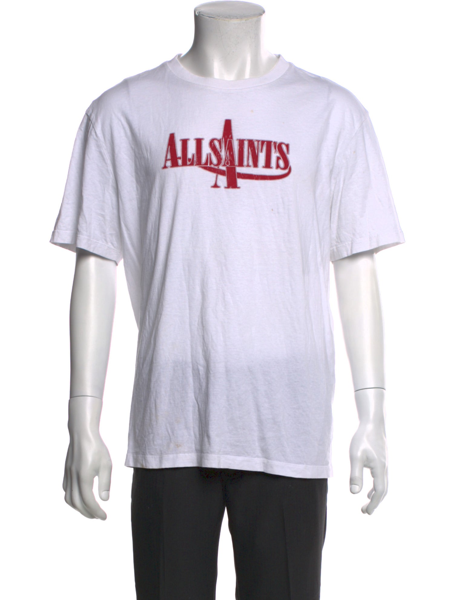 AllSaints Graphic Print Crew Neck T-Shirt