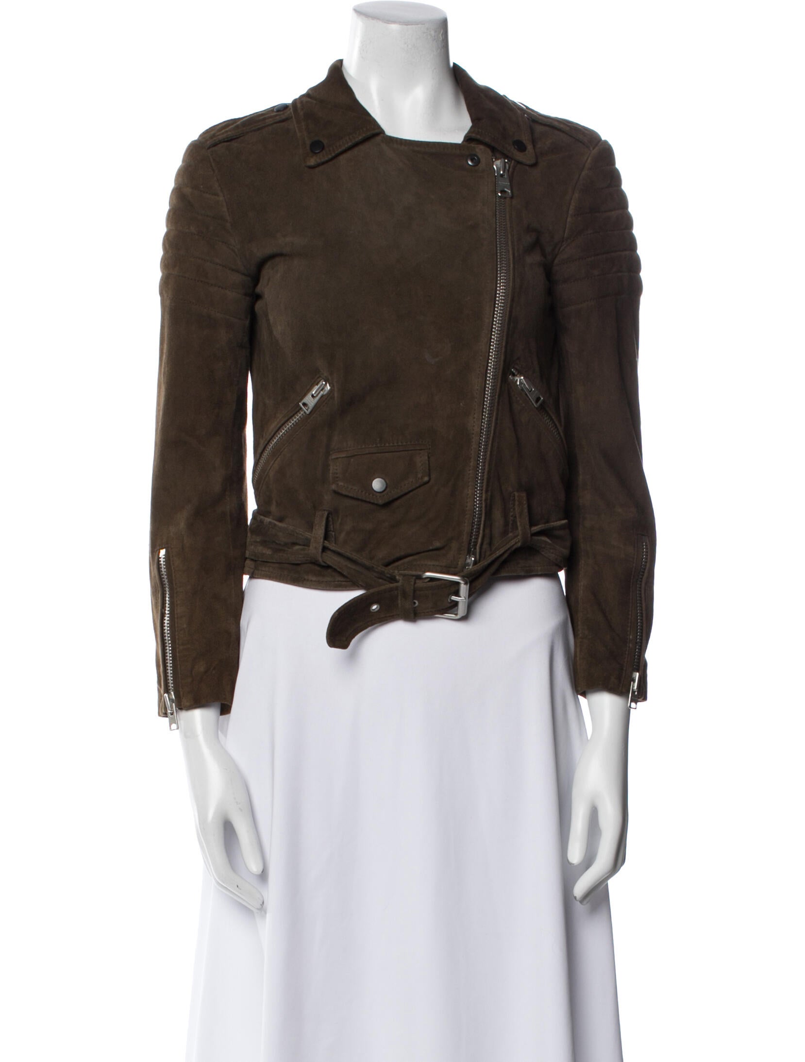 AllSaints Leather Biker Jacket