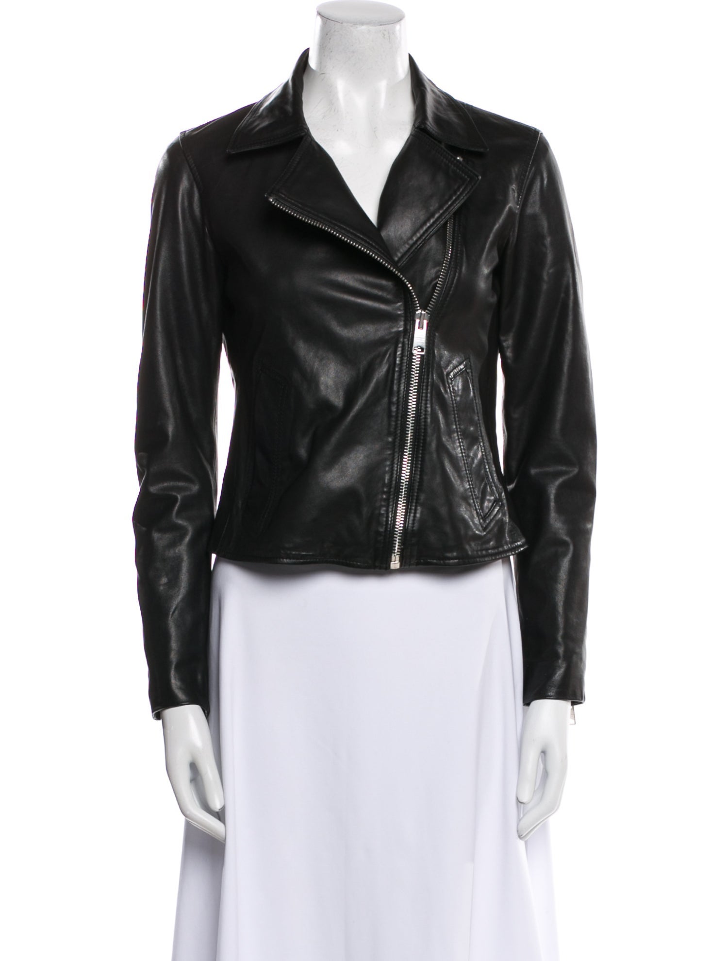 AllSaints Leather Biker Jacket