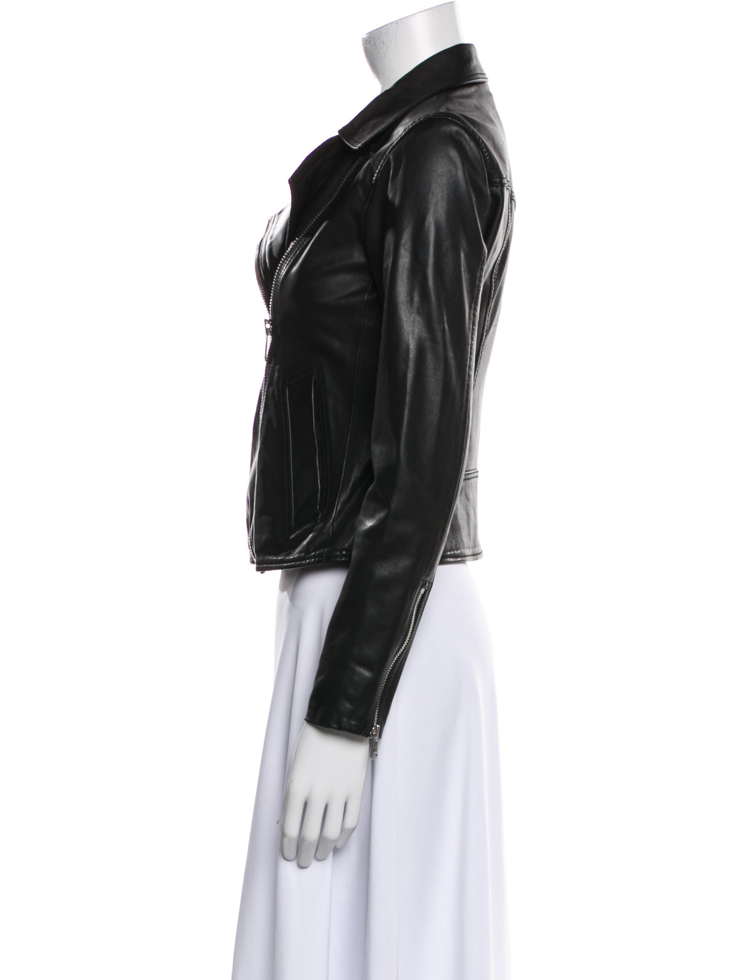 AllSaints Leather Biker Jacket