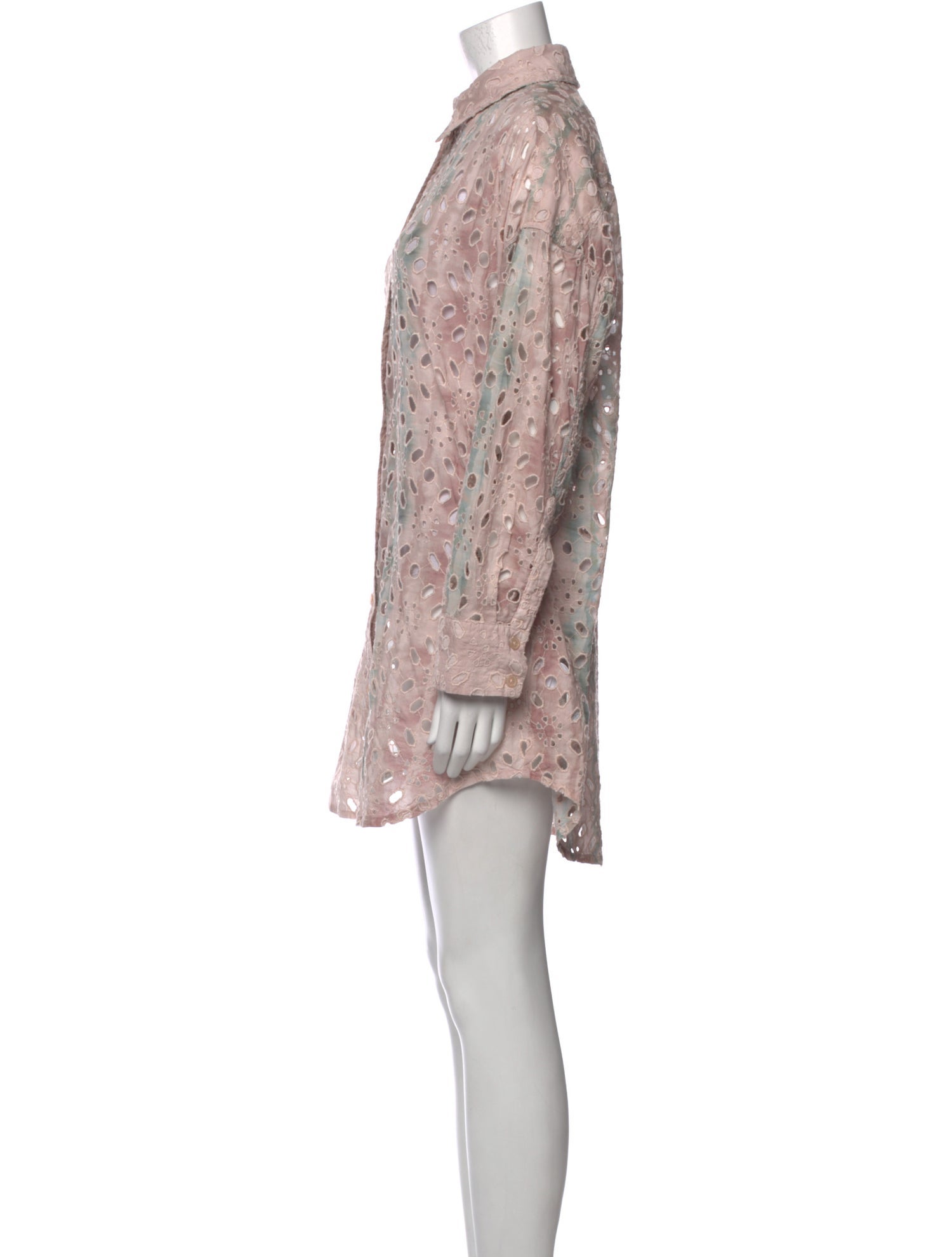 AllSaints Floral Print Knee-Length Dress