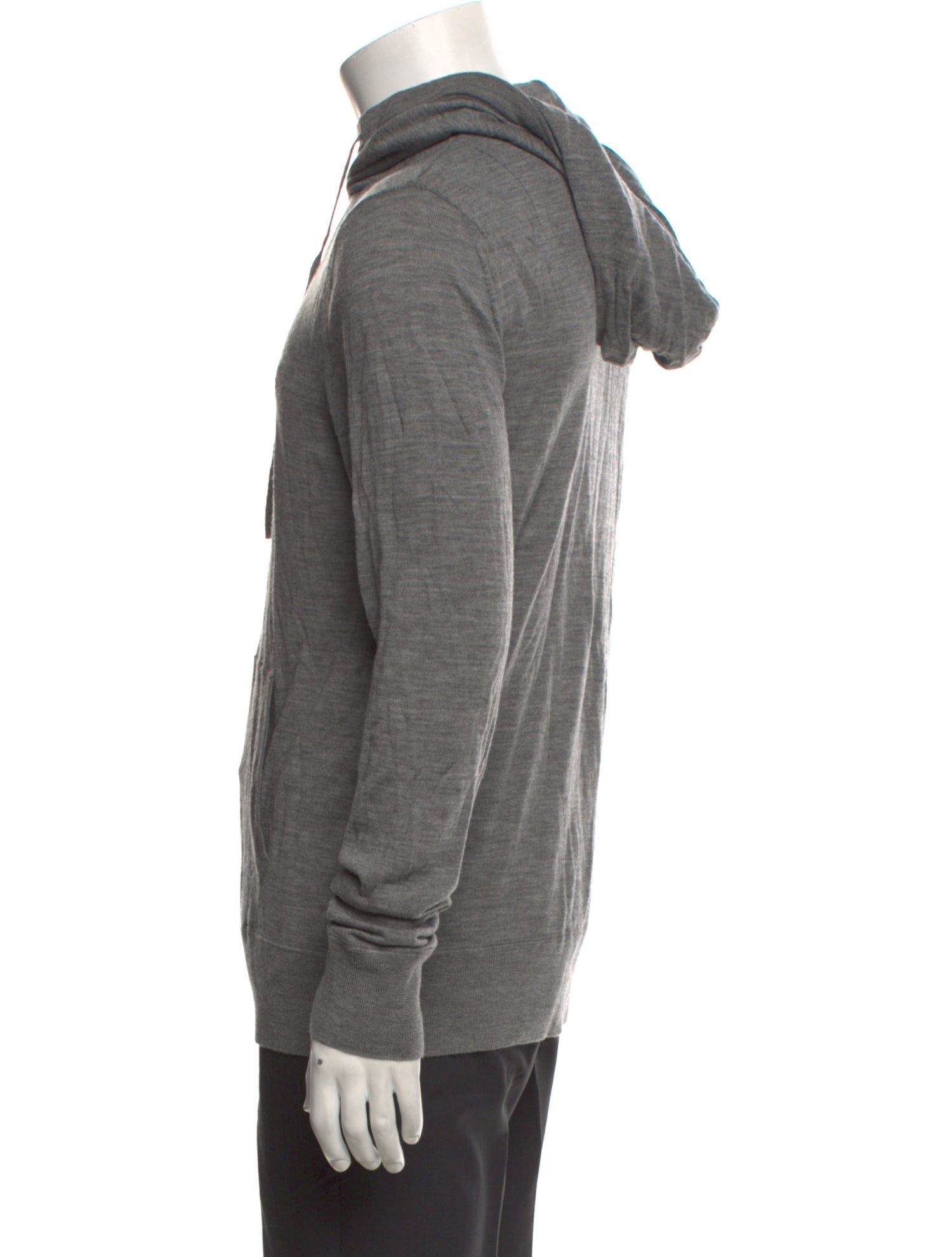 AllSaints Merino Wool Mock Neck Pullover