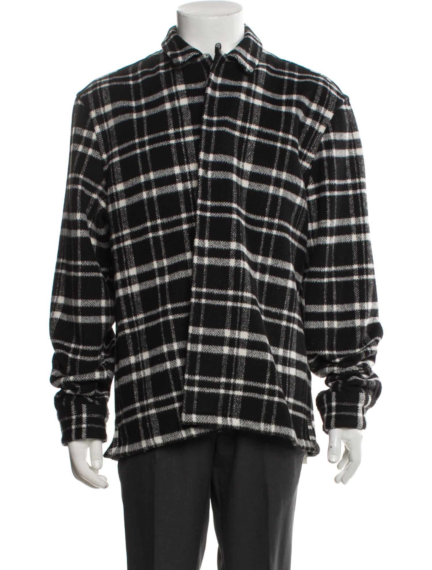 AllSaints Plaid Print Jacket