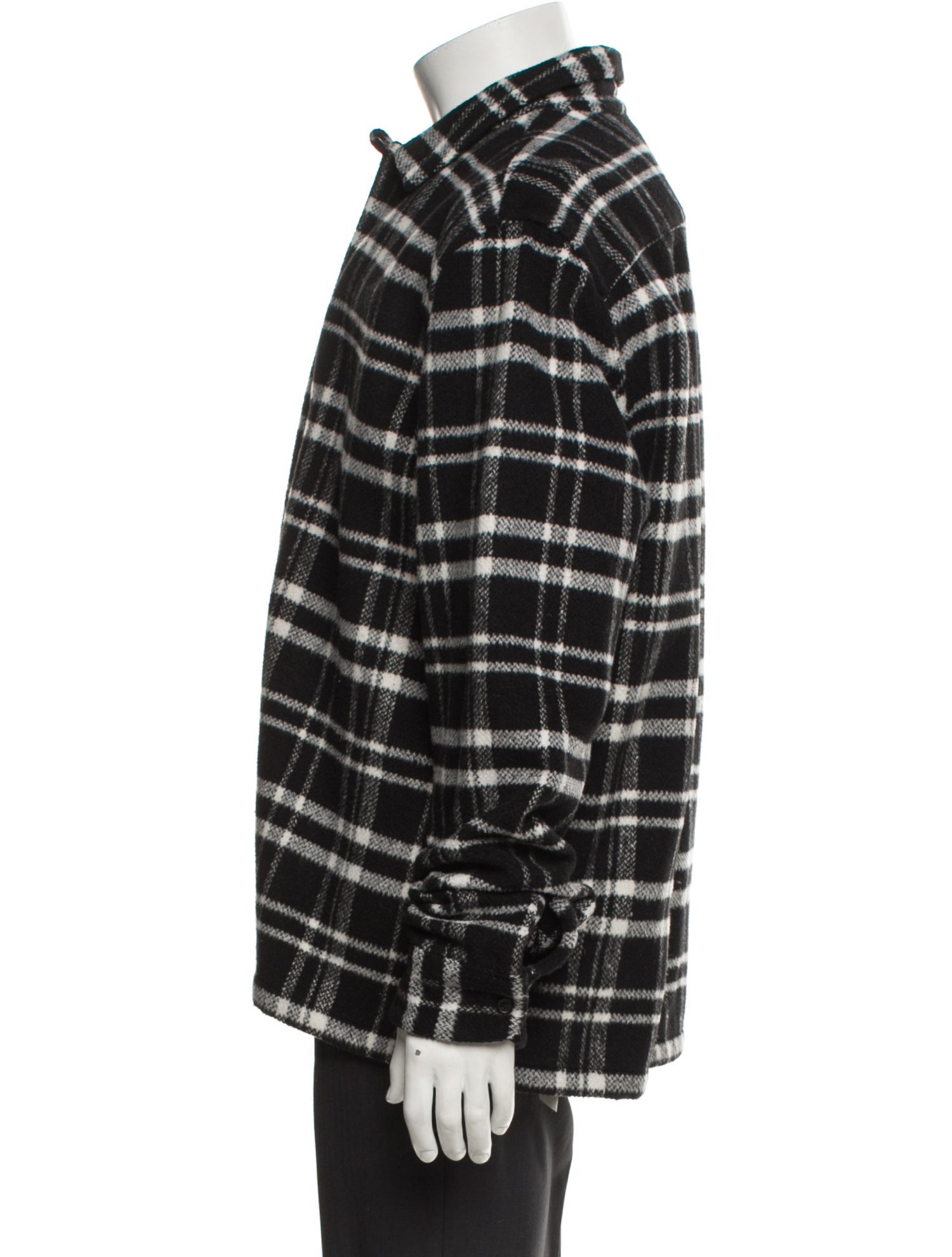 AllSaints Plaid Print Jacket
