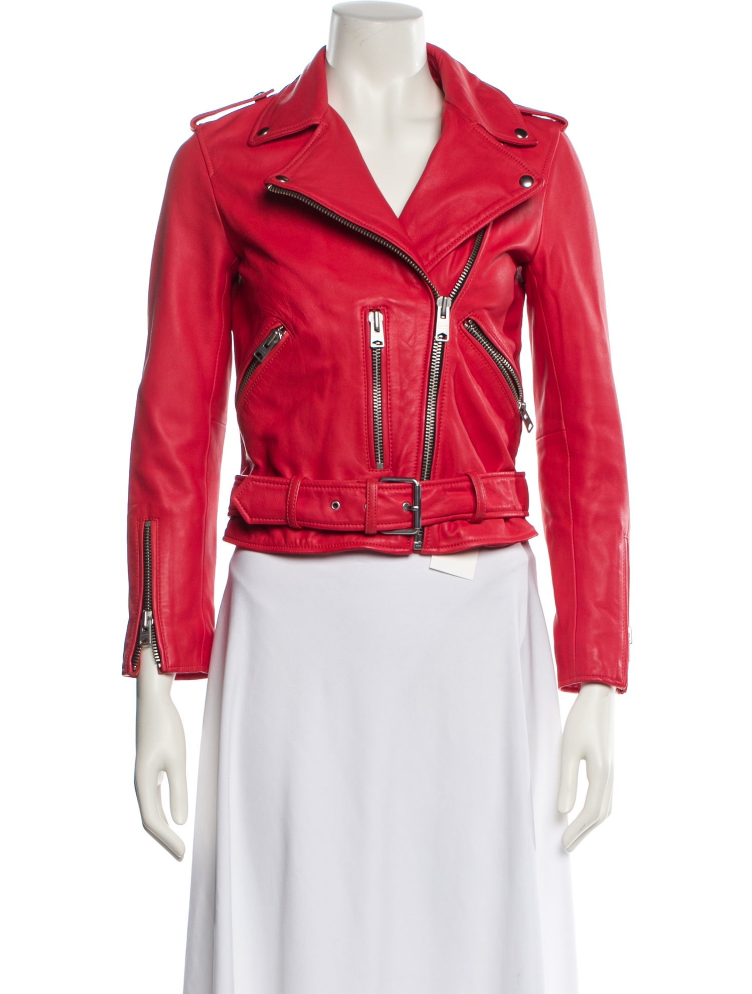 AllSaints Leather Biker Jacket