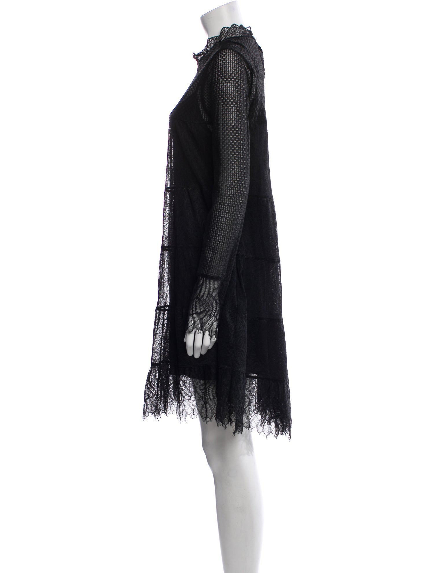 AllSaints Lace Knee-Length Dress