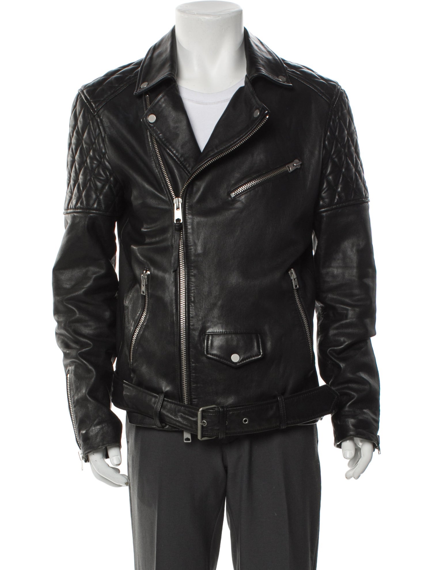 AllSaints Leather Moto Jacket