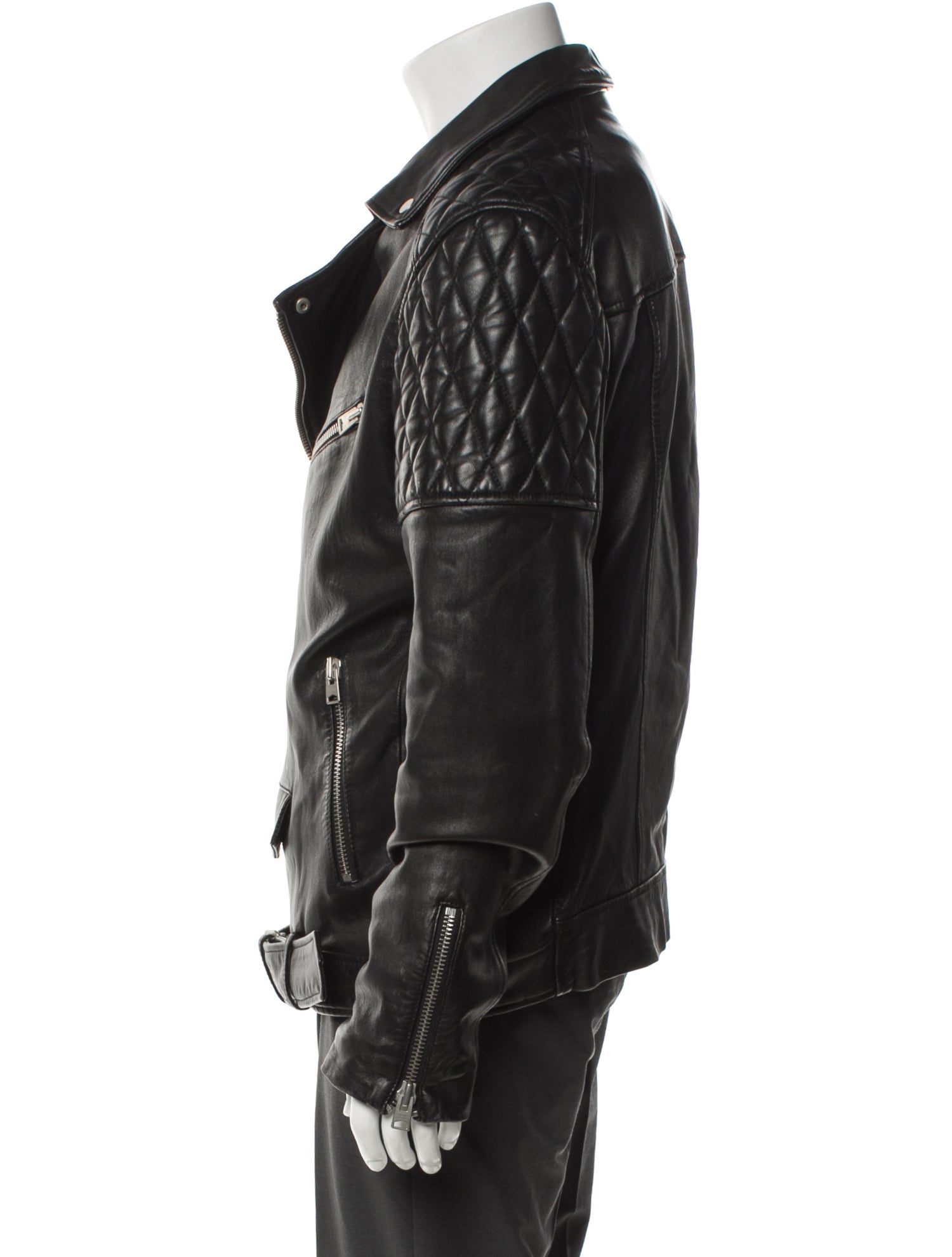 AllSaints Leather Moto Jacket