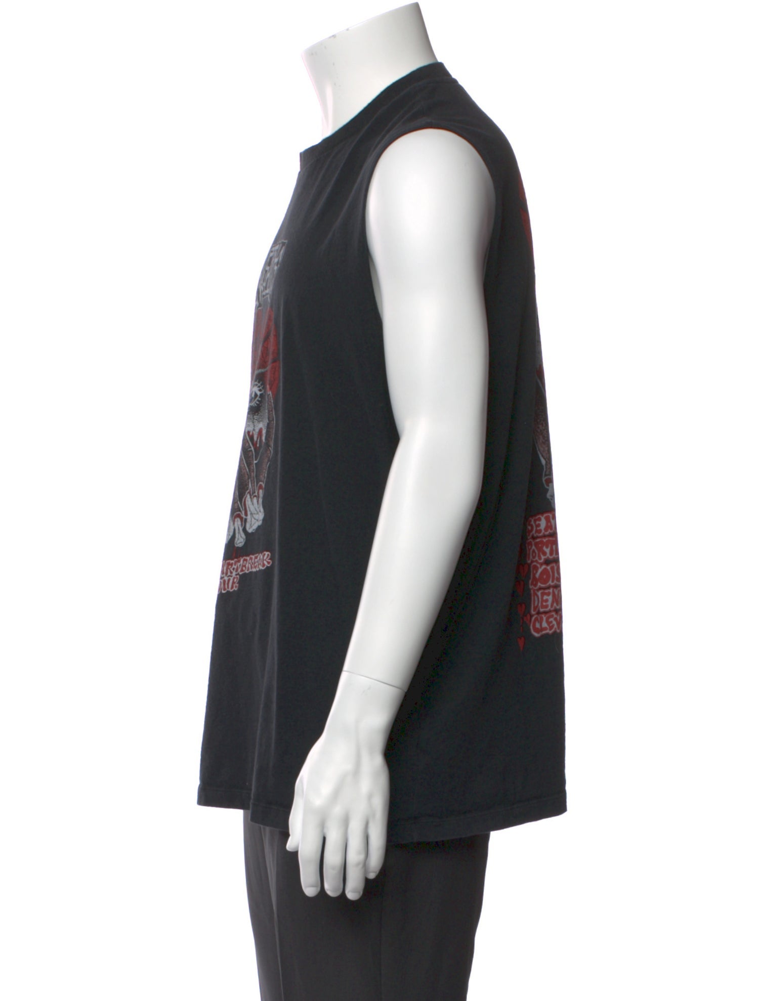 AllSaints Graphic Print Crew Neck T-Shirt