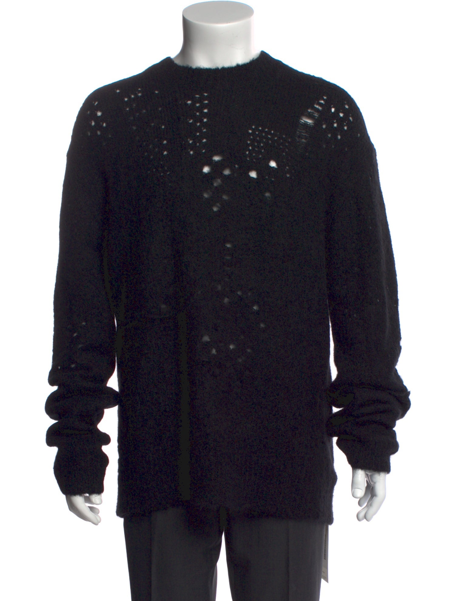 AllSaints Crew Neck Long Sleeve Pullover