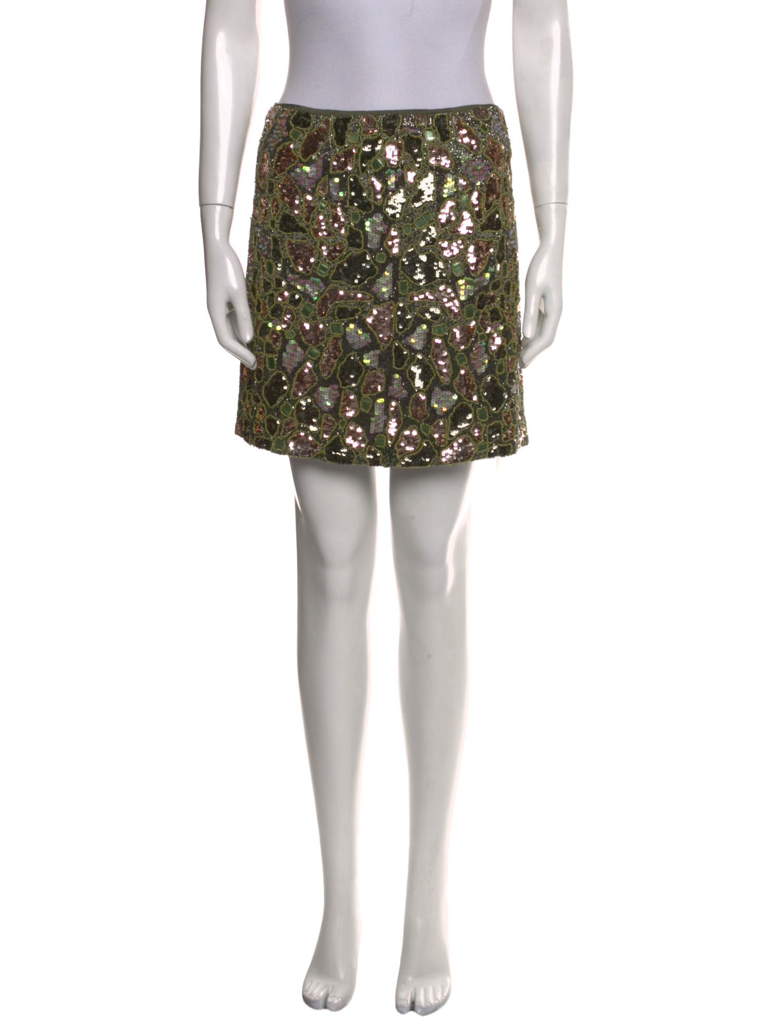 AllSaints Sequin Embellishments Mini Skirt w/ Tags