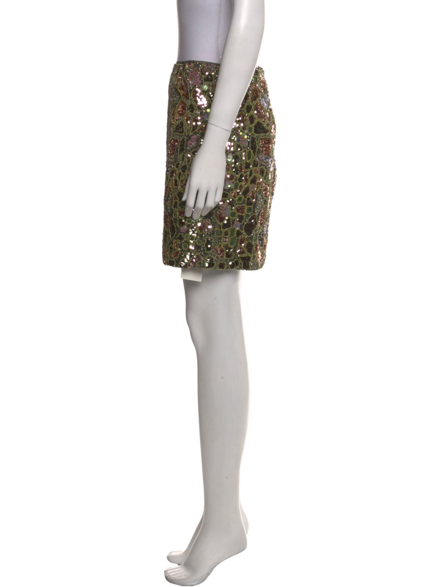 AllSaints Sequin Embellishments Mini Skirt w/ Tags