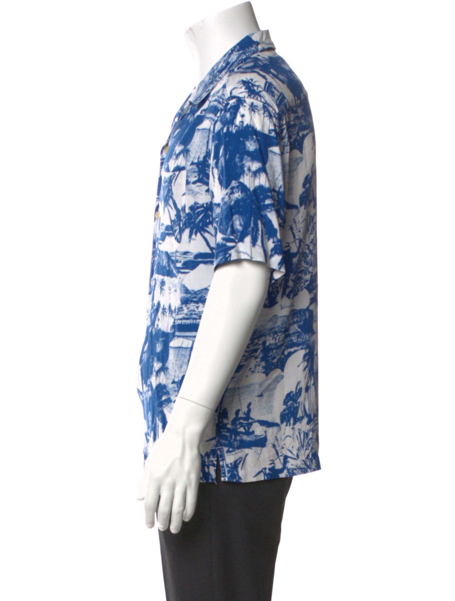 AllSaints Printed Short Sleeve Shirt