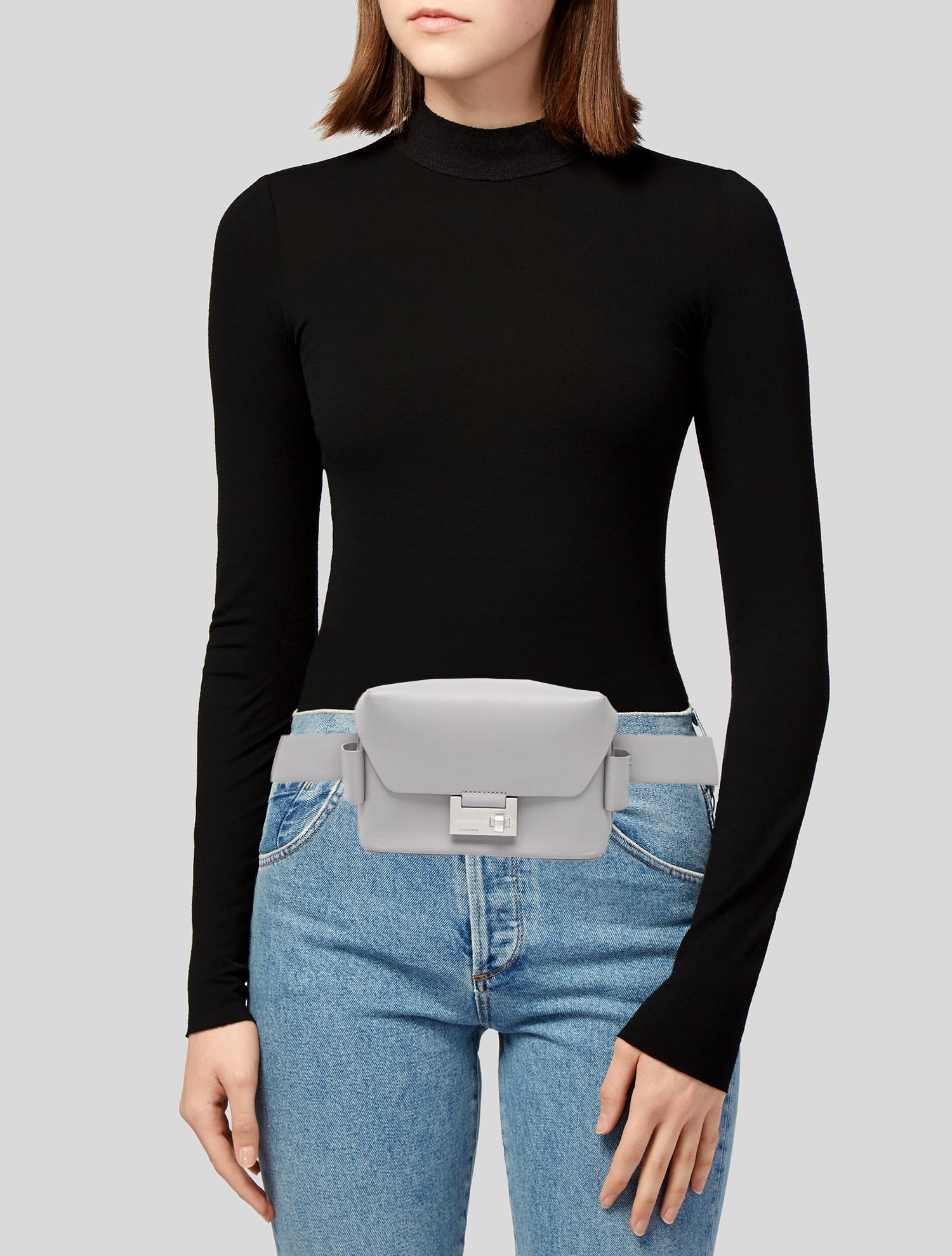 AllSaints Leather Belt Bag