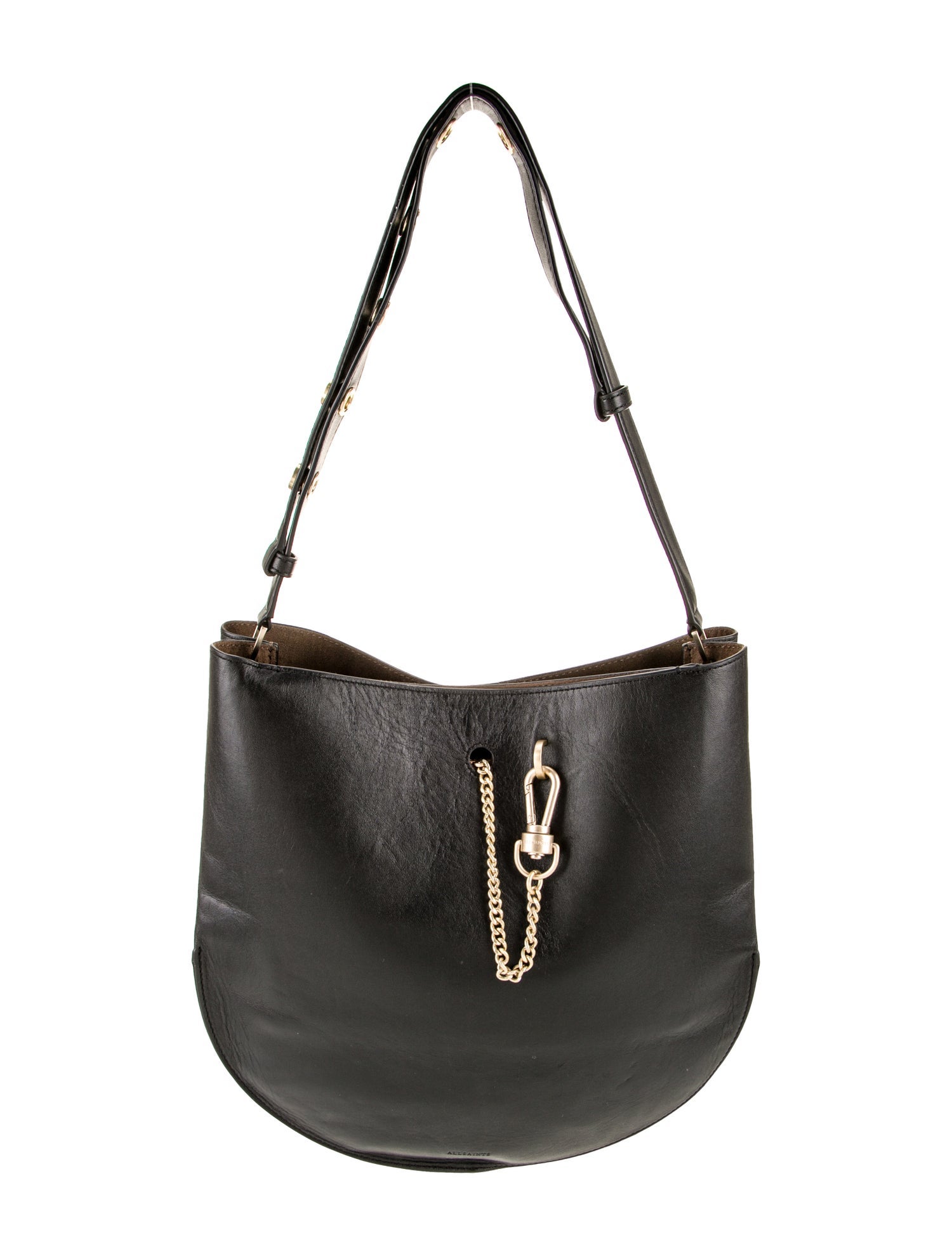 AllSaints Leather Bucket Bag