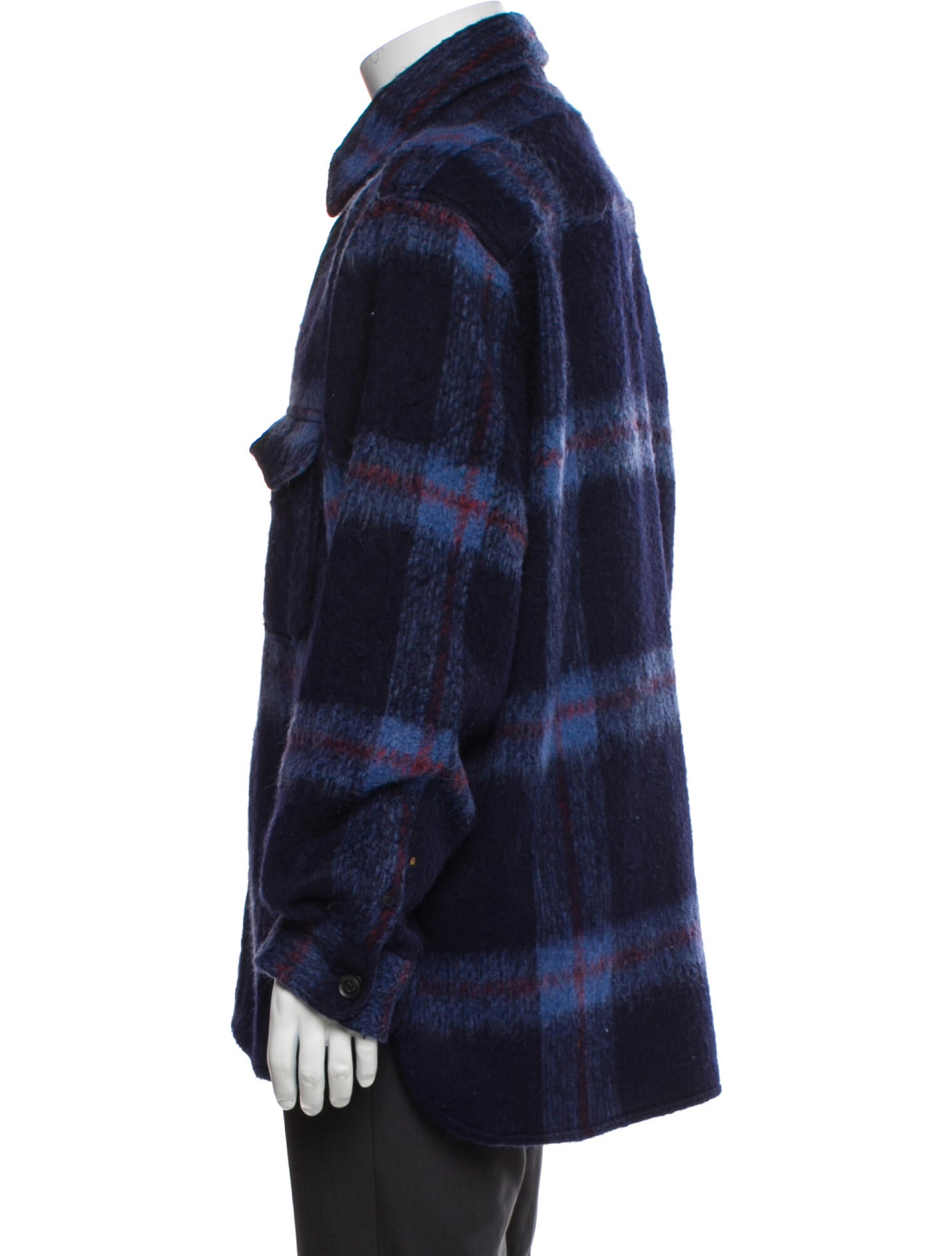 AllSaints Plaid Print Jacket