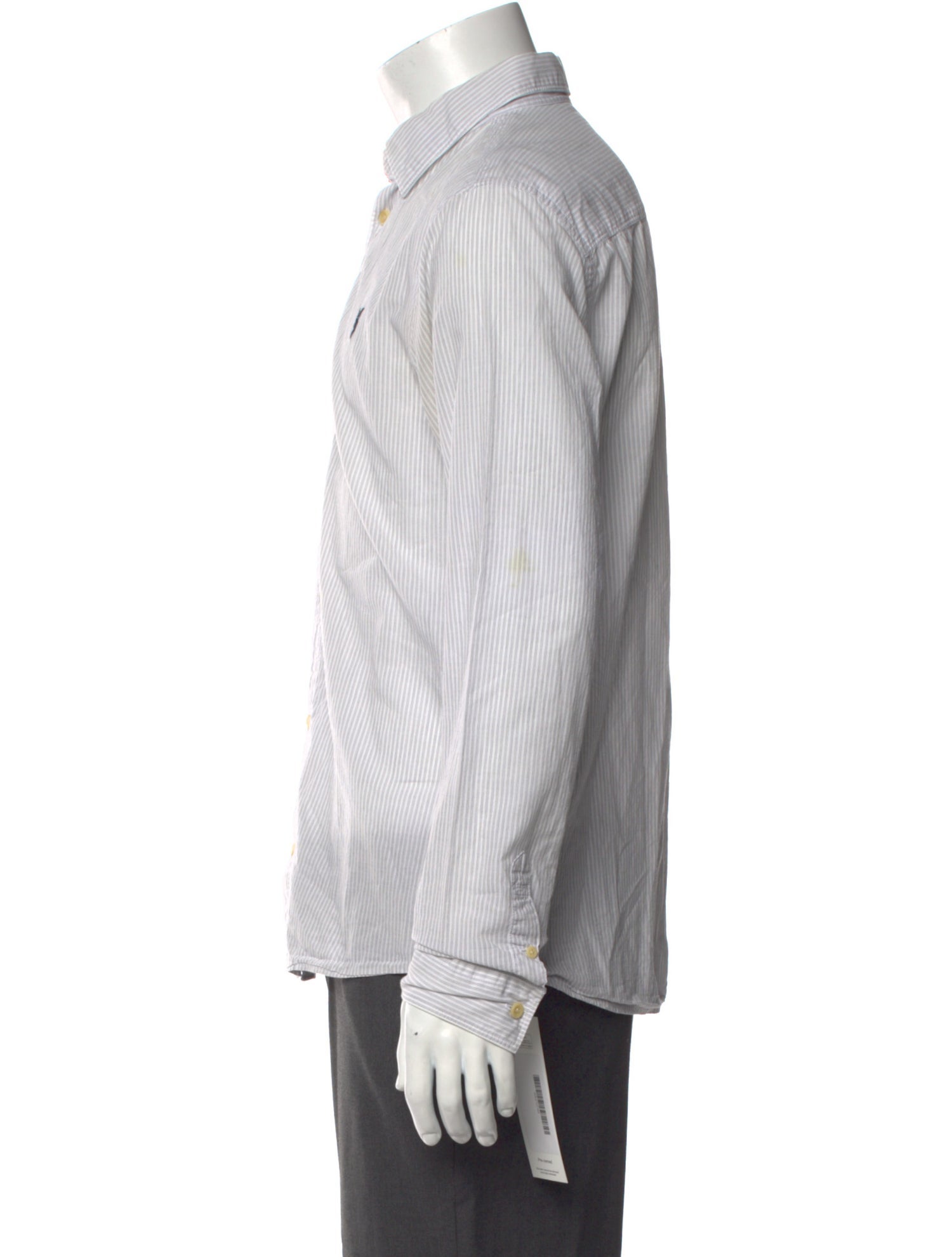 AllSaints Striped Long Sleeve Shirt