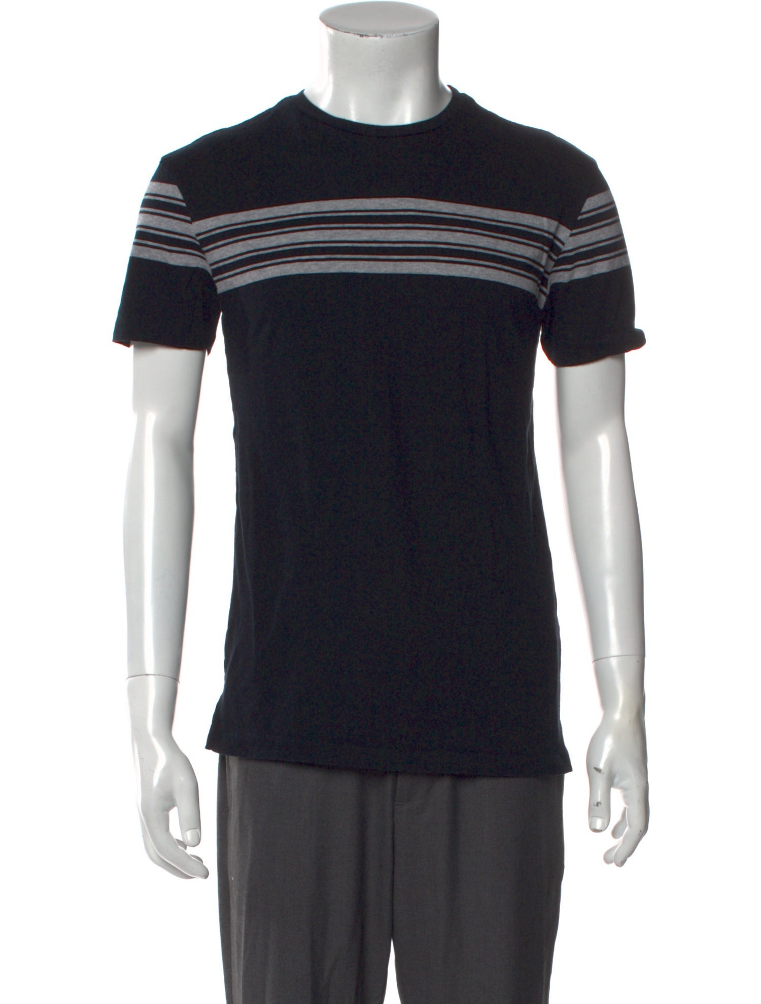 AllSaints Striped Crew Neck T-Shirt