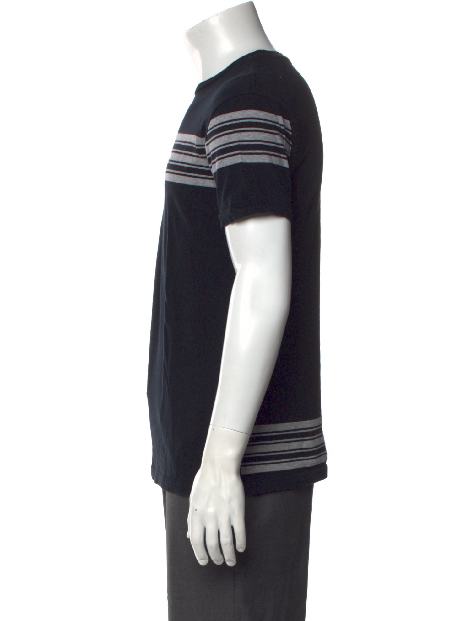 AllSaints Striped Crew Neck T-Shirt