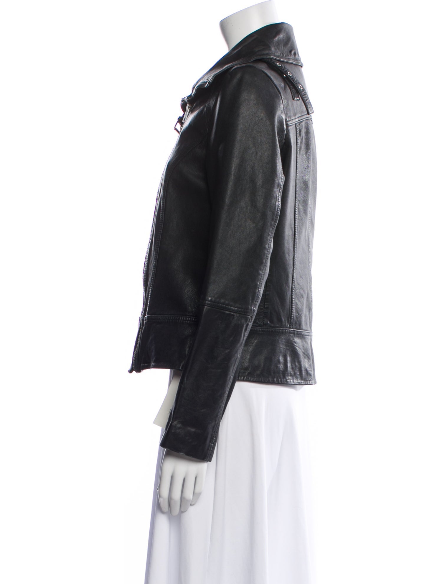 AllSaints Leather Biker Jacket