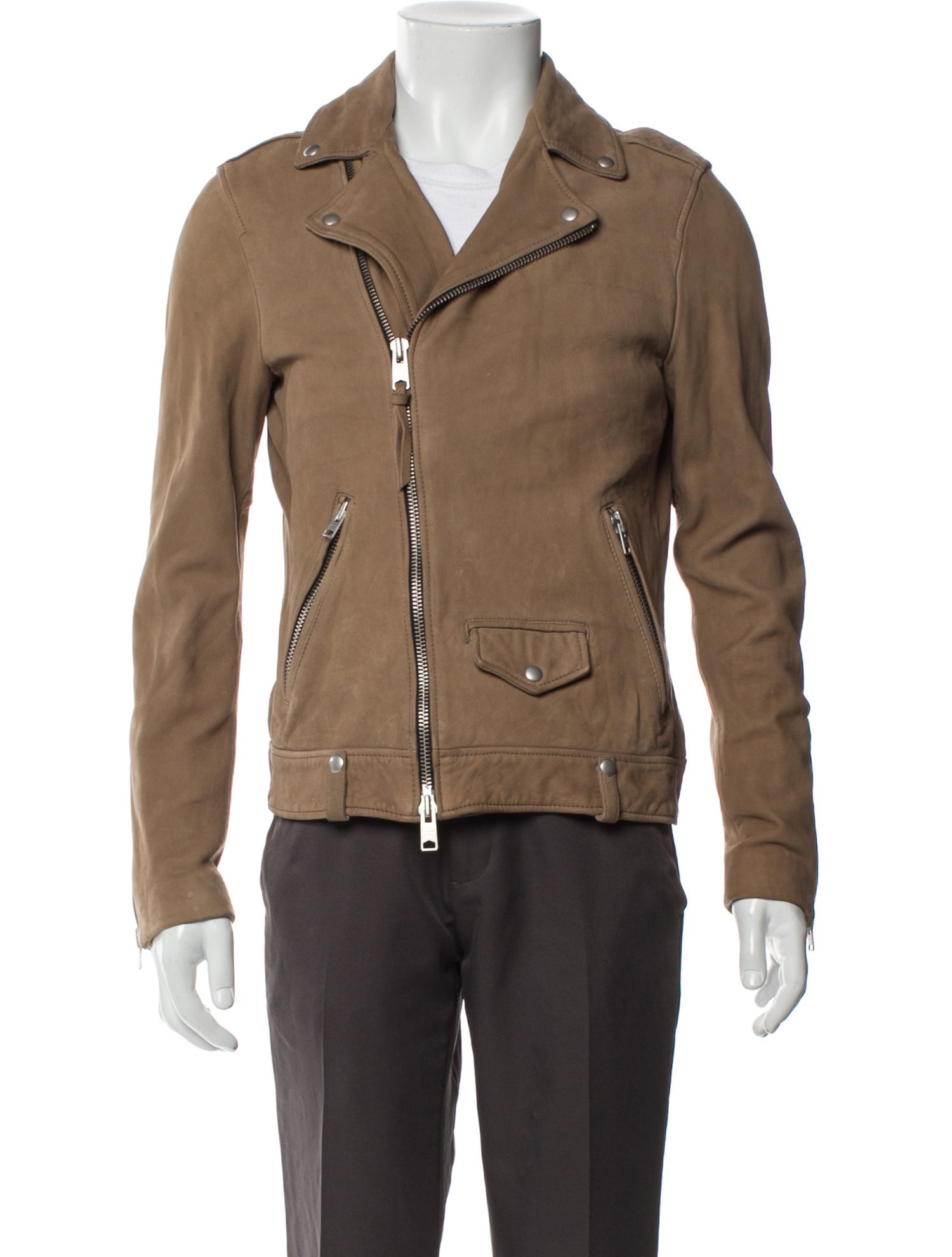 AllSaints Leather Moto Jacket