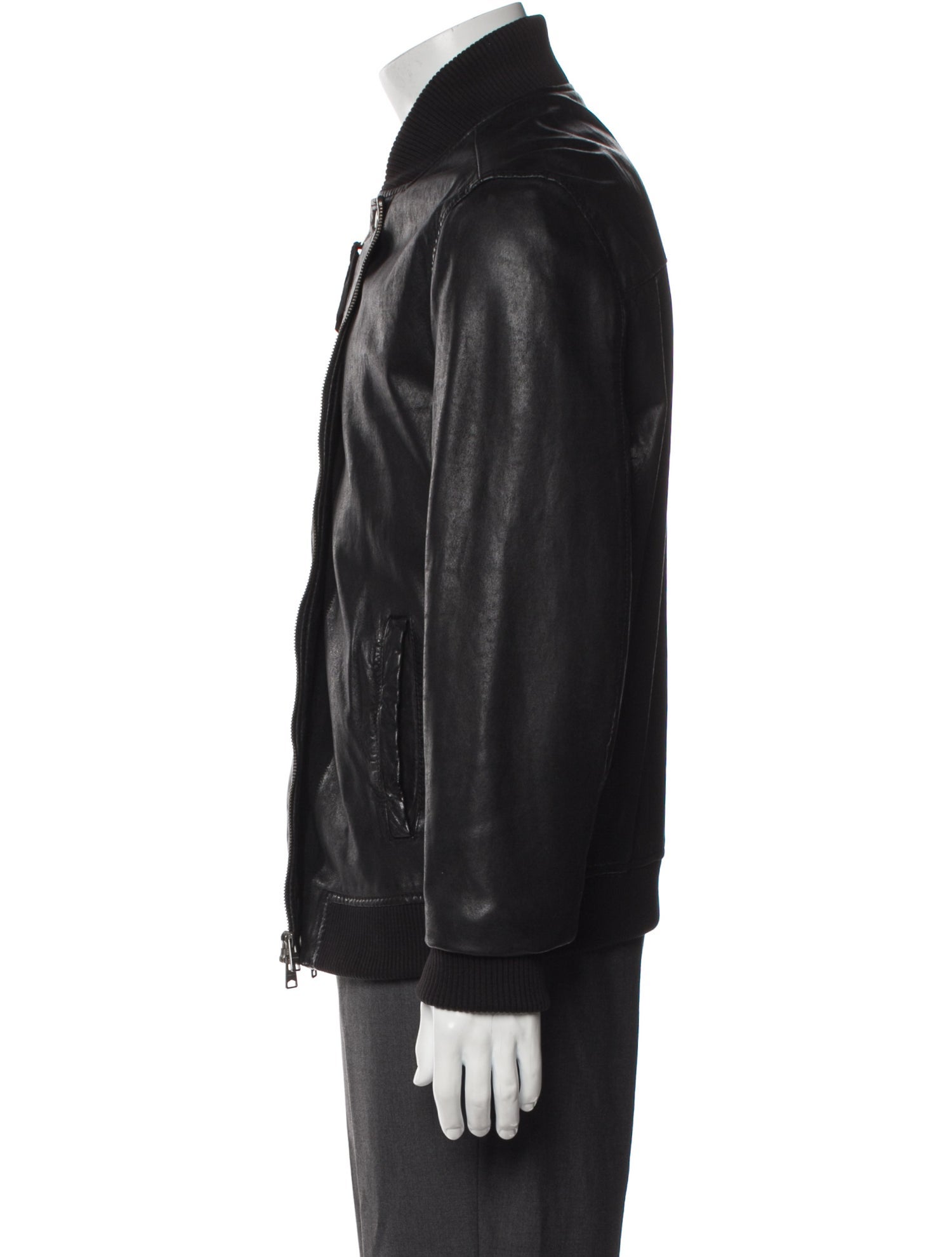 AllSaints Leather Moto Jacket