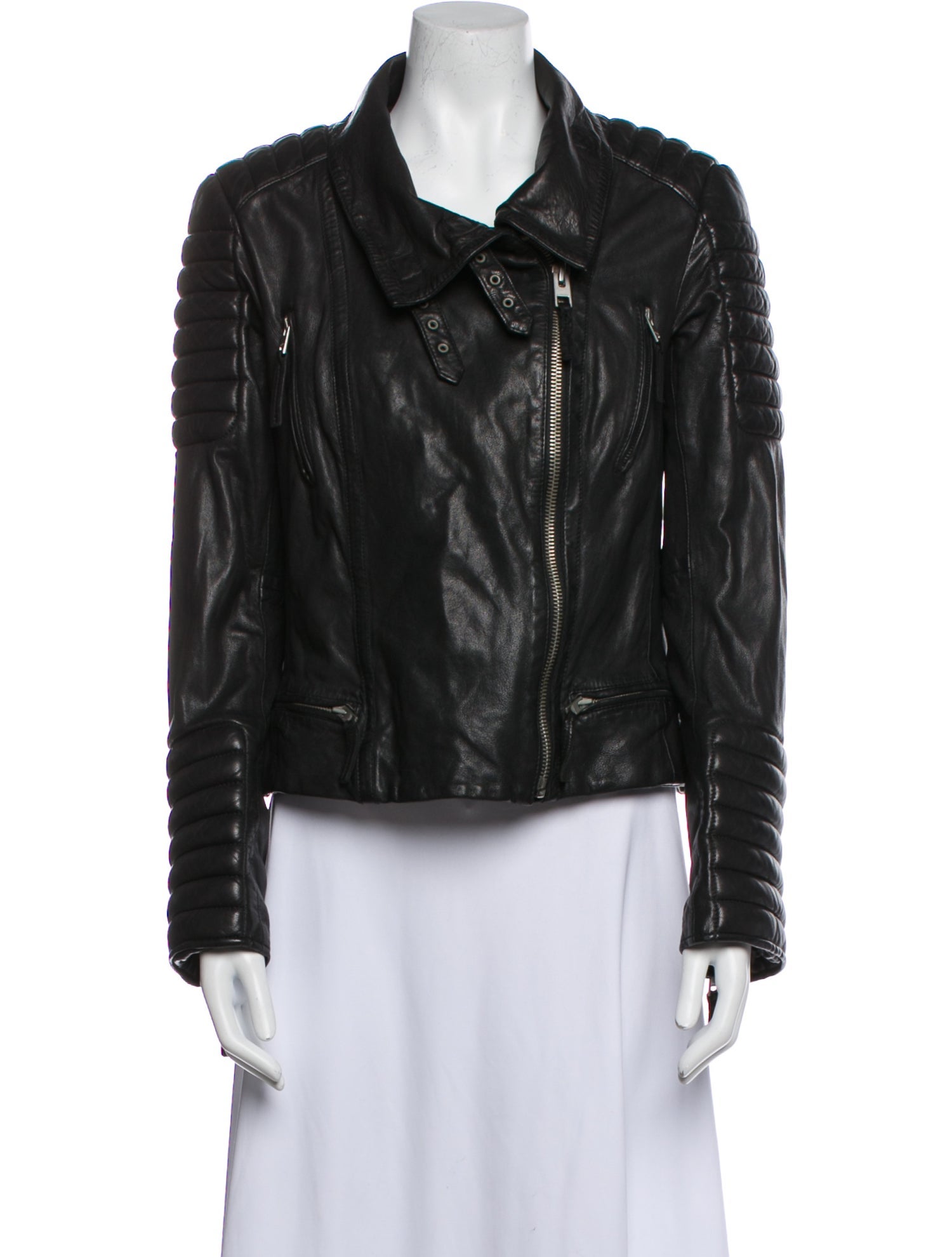 AllSaints Leather Biker Jacket