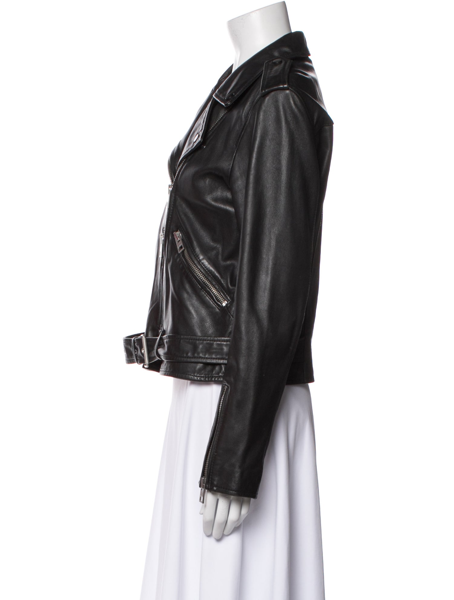 AllSaints Leather Biker Jacket