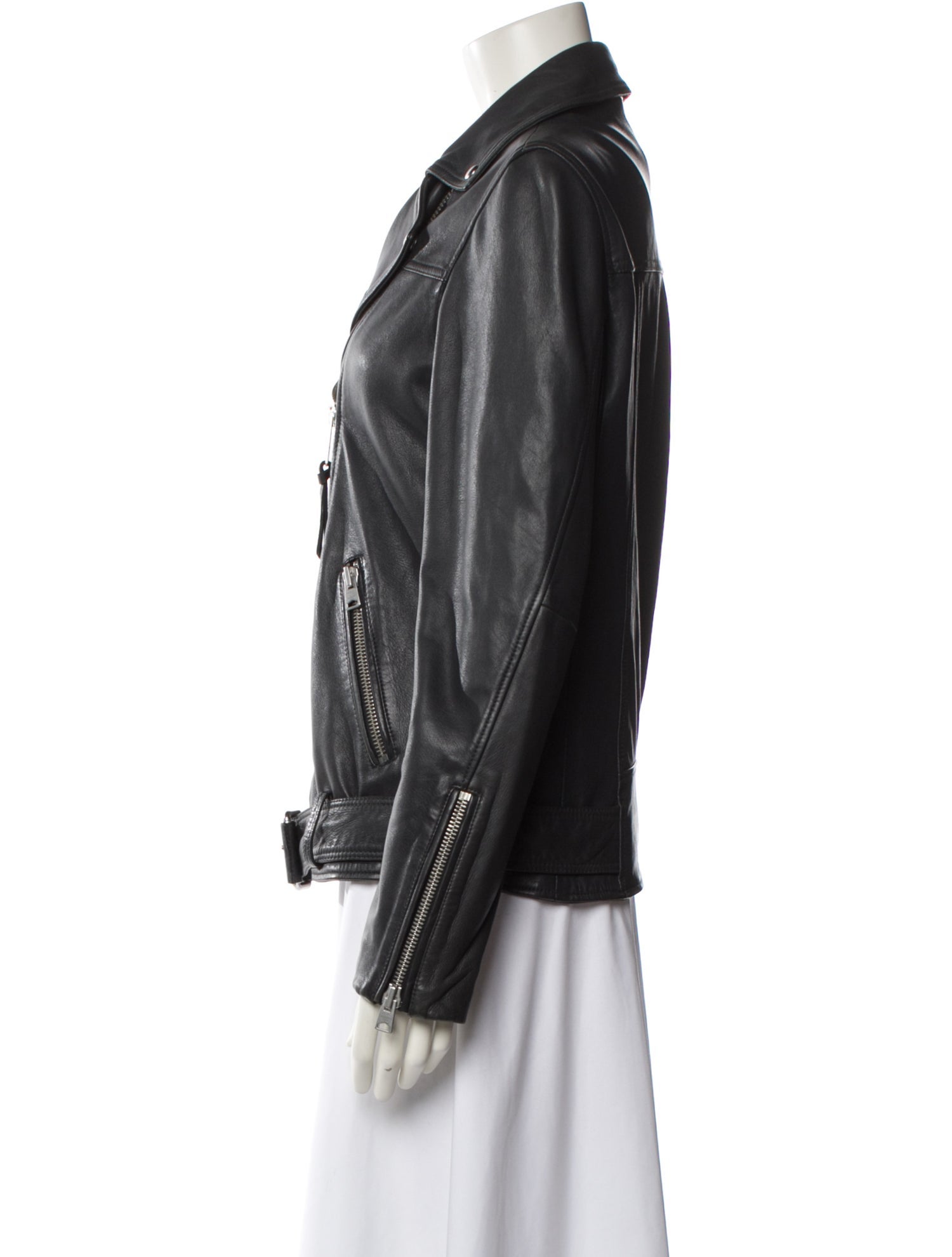 AllSaints Leather Biker Jacket