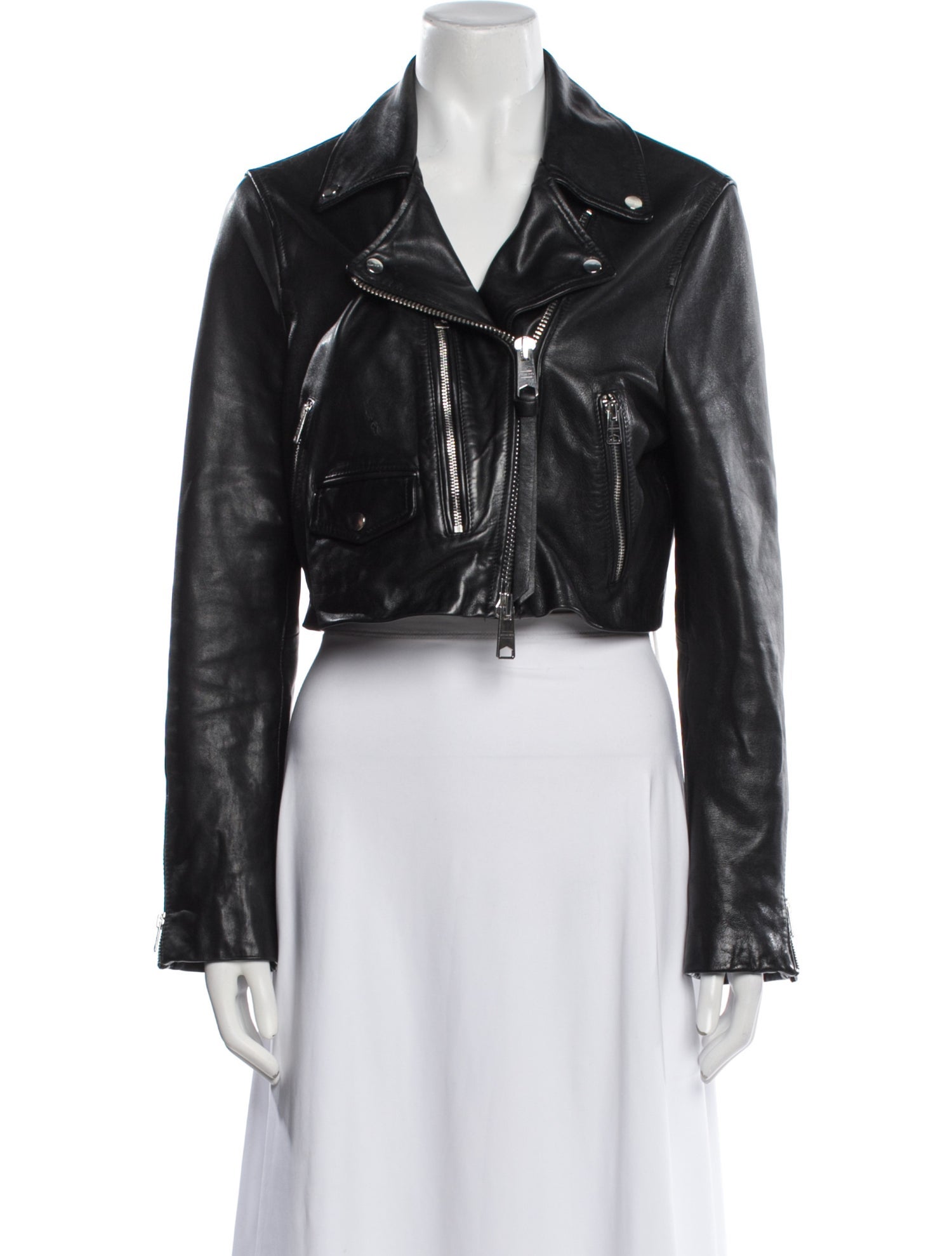 AllSaints Leather Biker Jacket