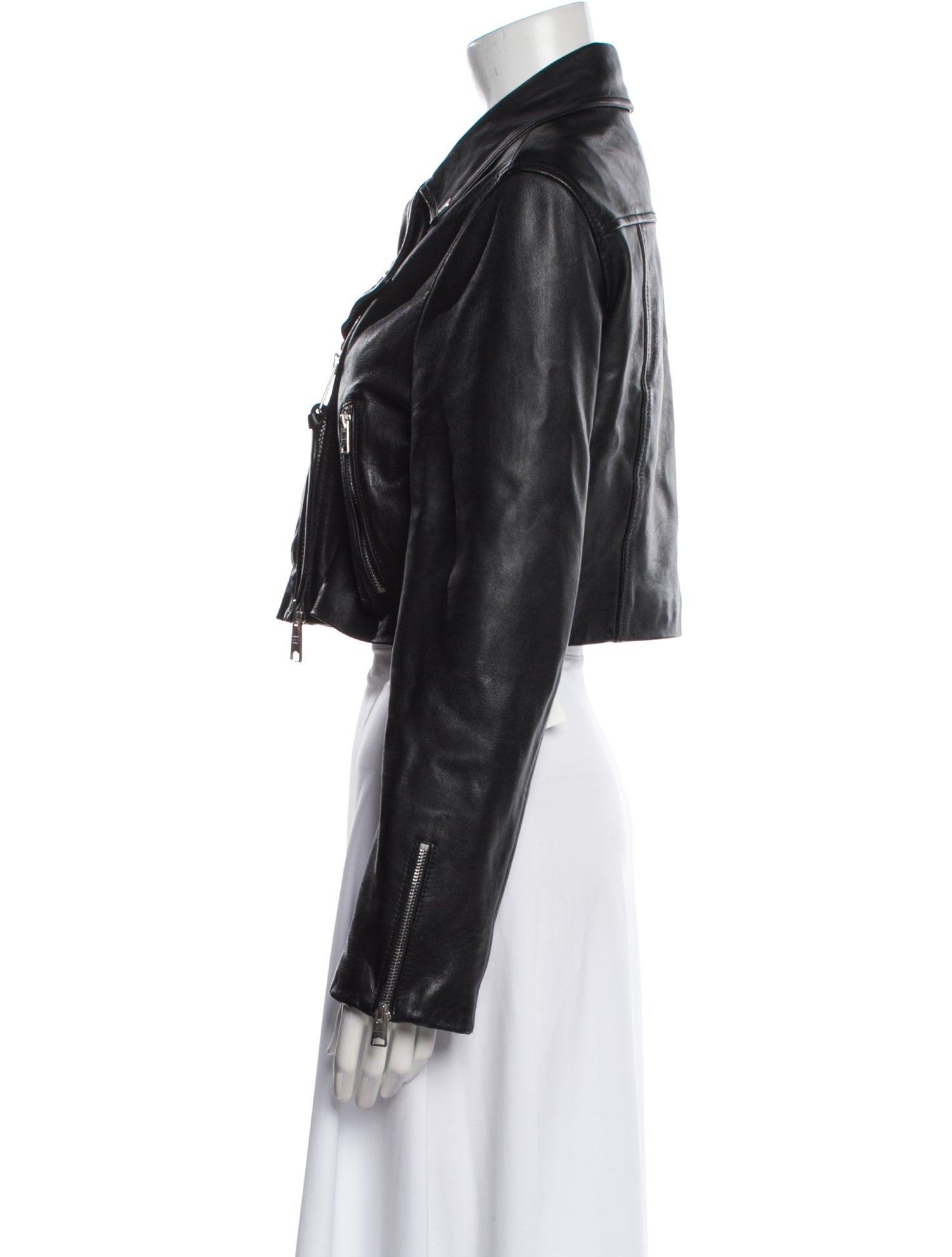 AllSaints Leather Biker Jacket