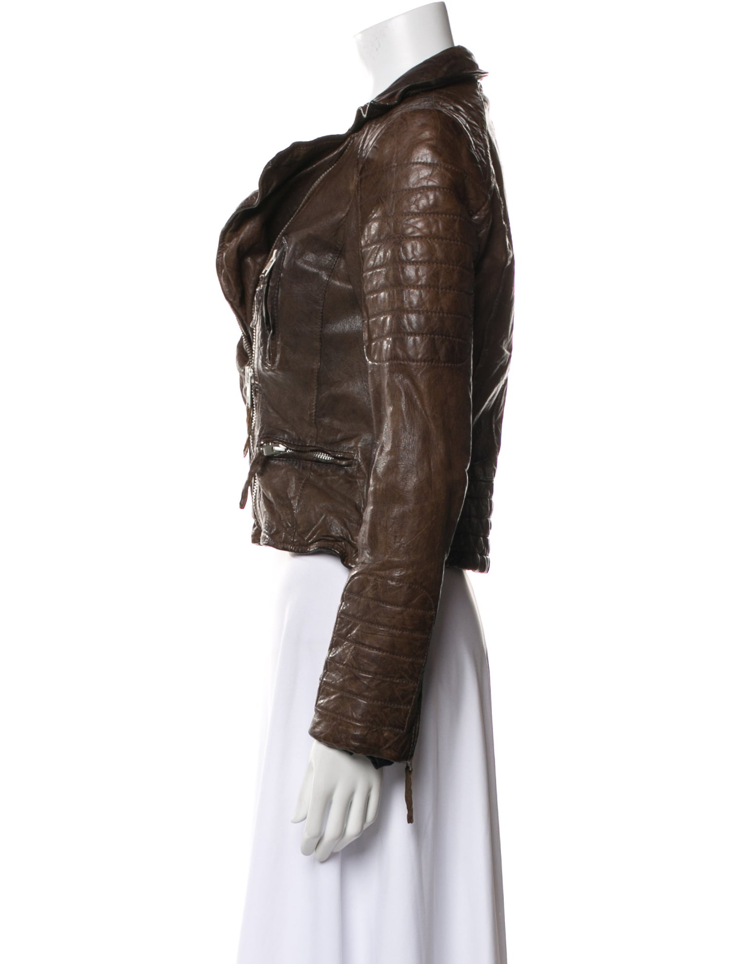 AllSaints Leather Biker Jacket