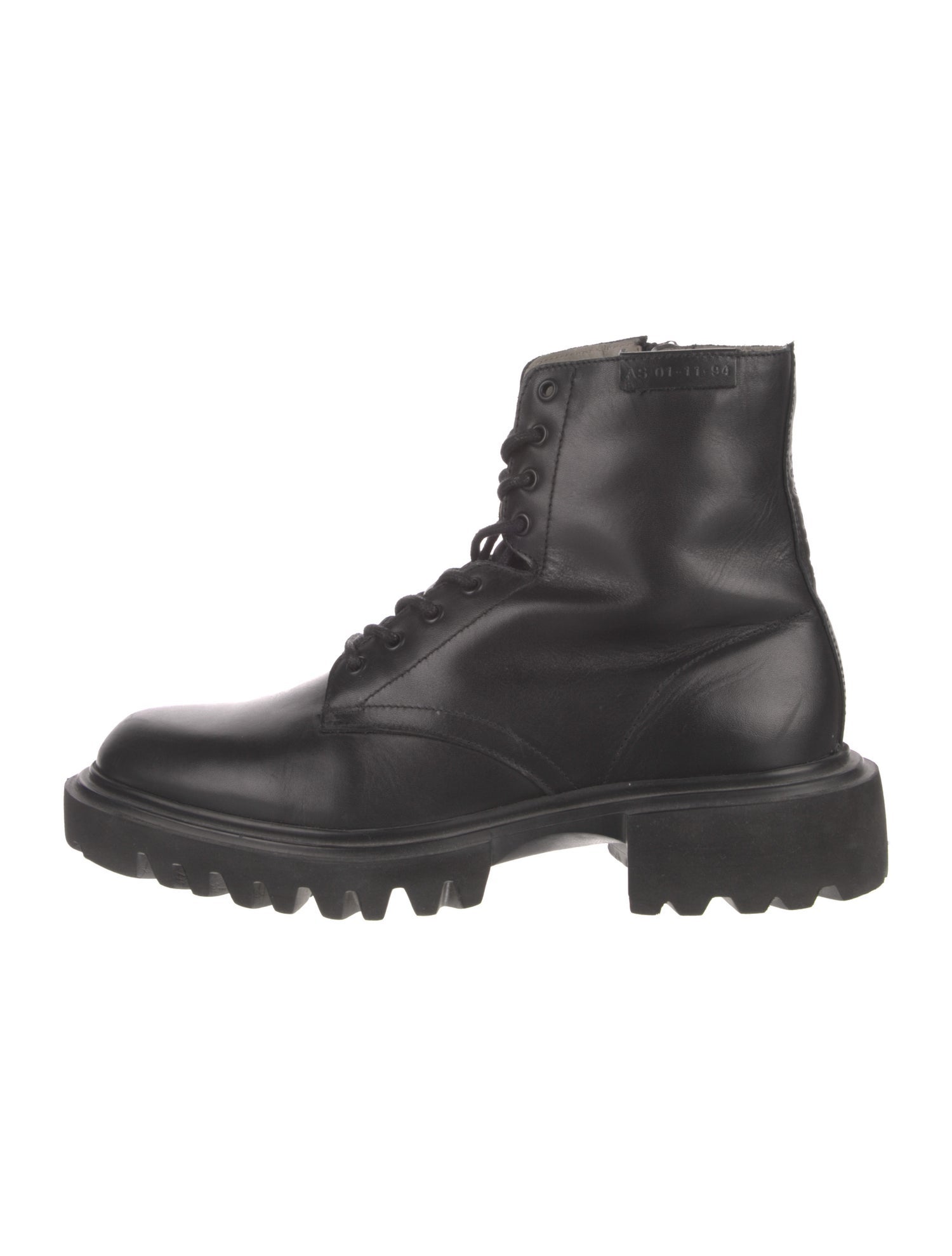 AllSaints Leather Combat Boots