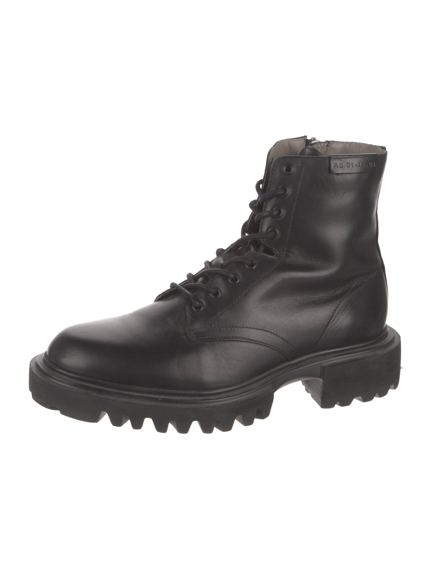 AllSaints Leather Combat Boots