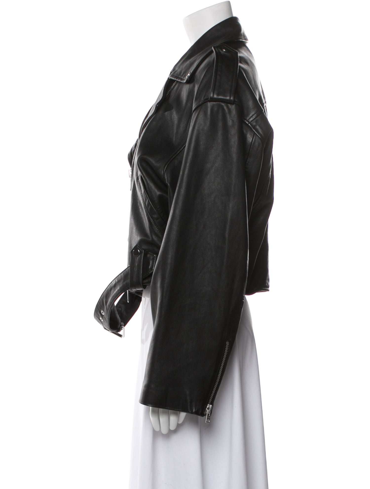 AllSaints Leather Biker Jacket