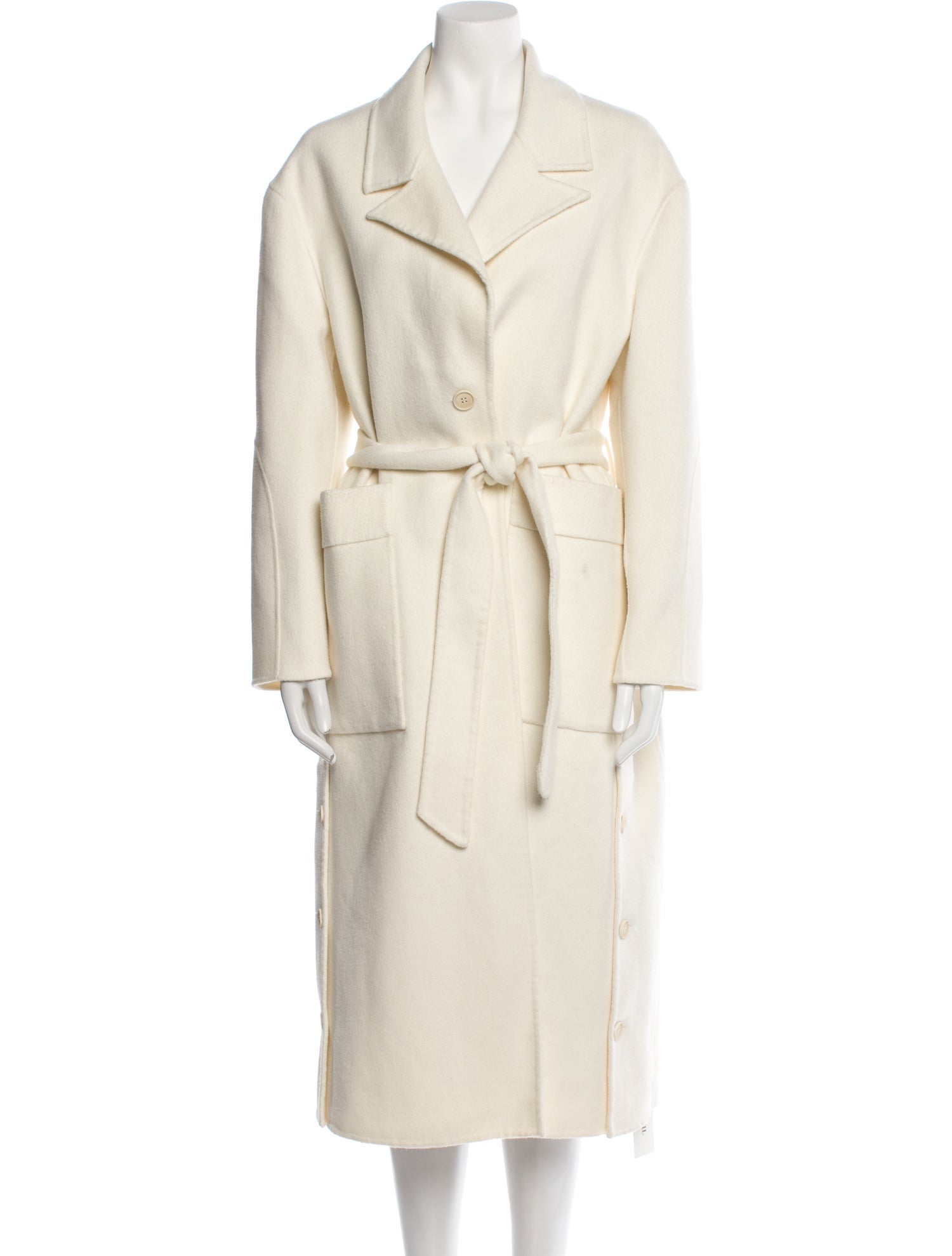 AllSaints Wool Trench Coat