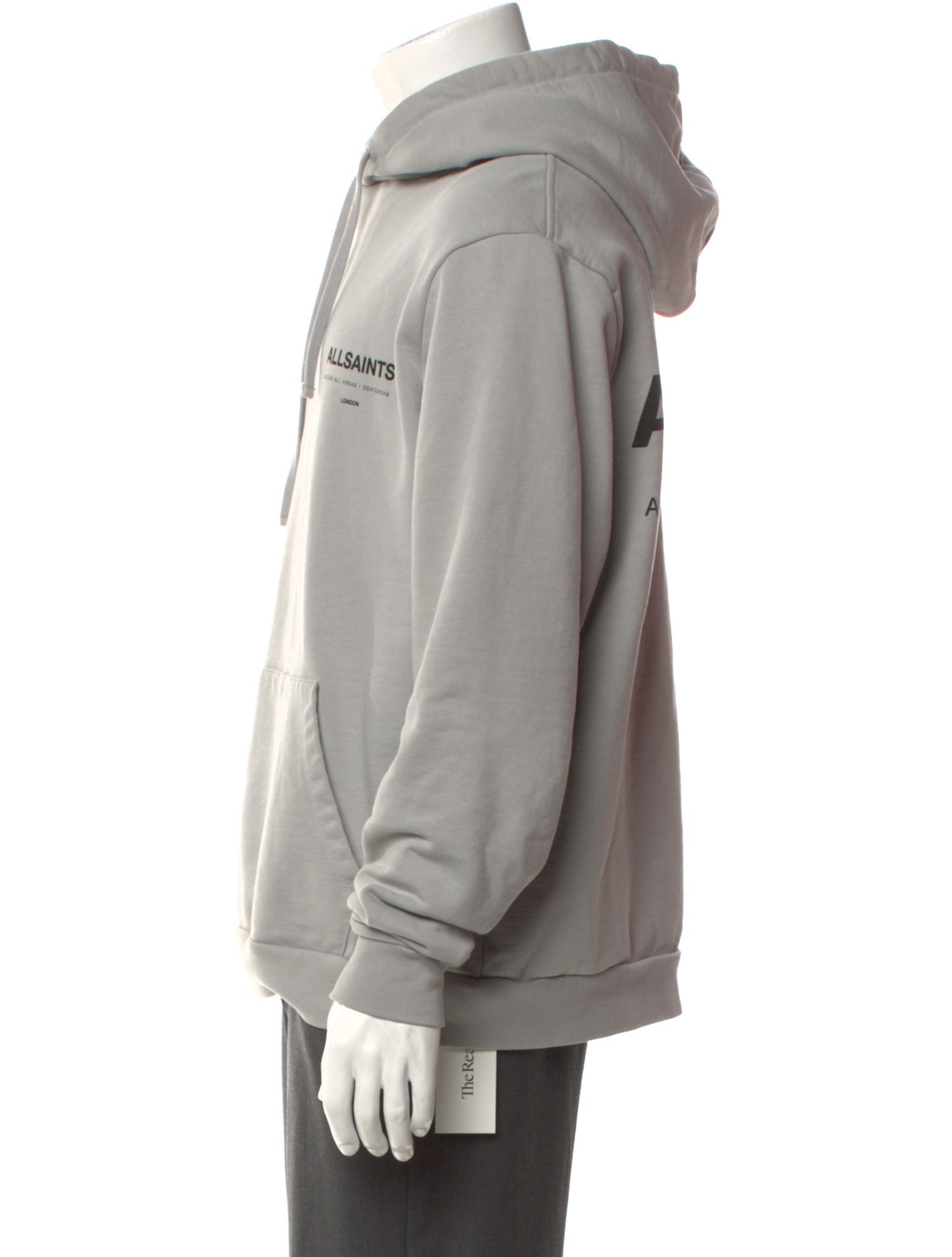AllSaints Crew Neck Long Sleeve Hoodie