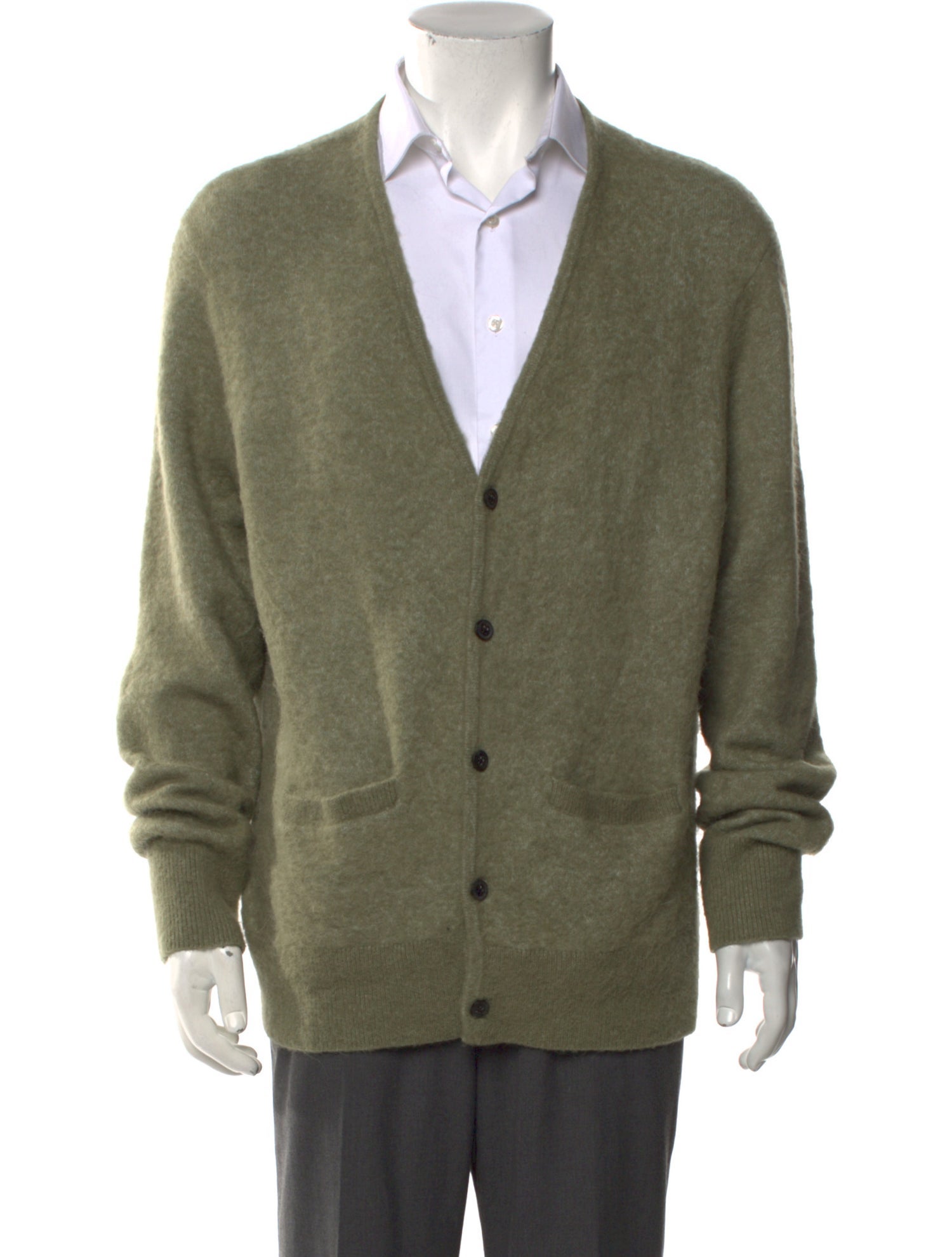 AllSaints V-Neck Long Sleeve Cardigan