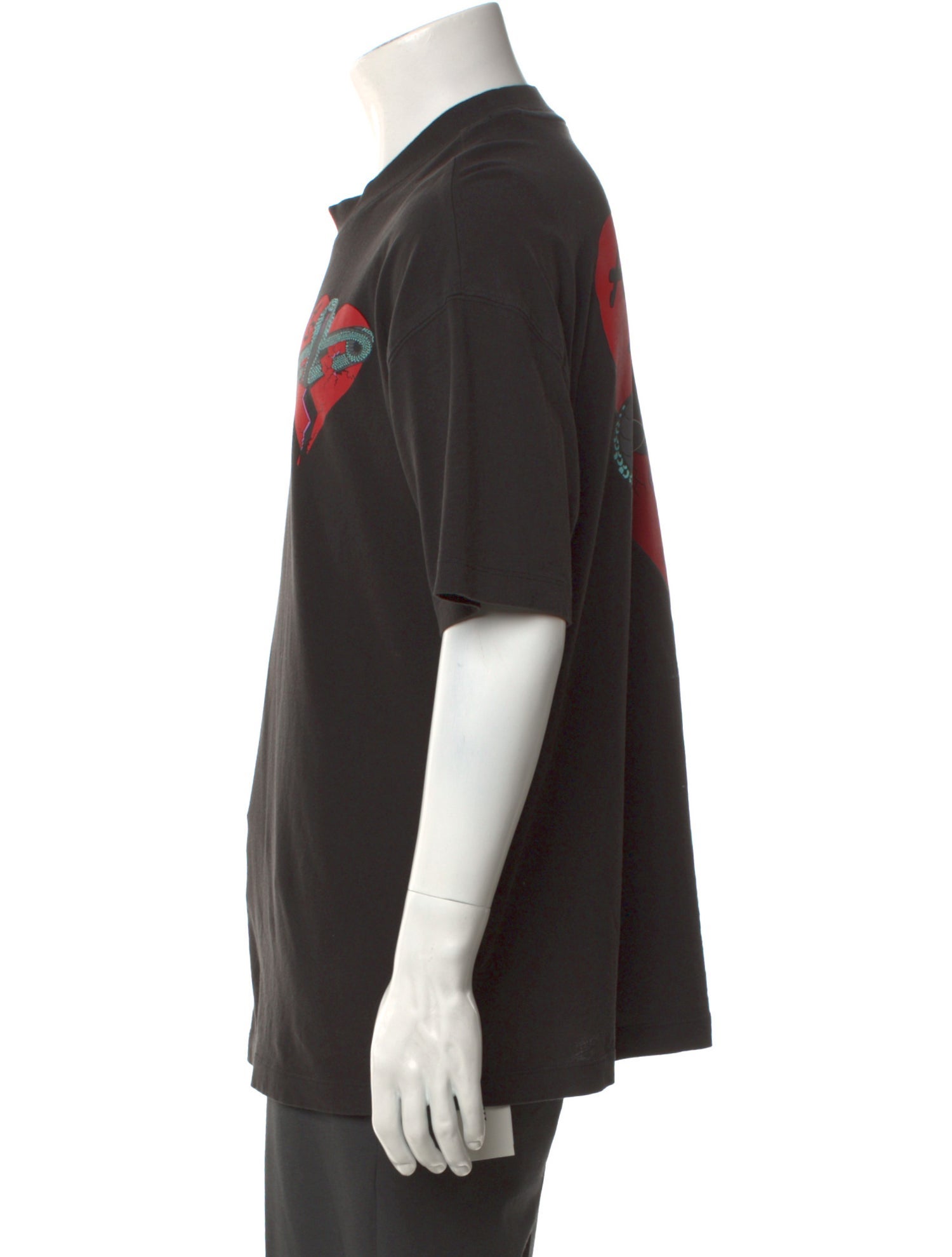 AllSaints Graphic Print Crew Neck T-Shirt