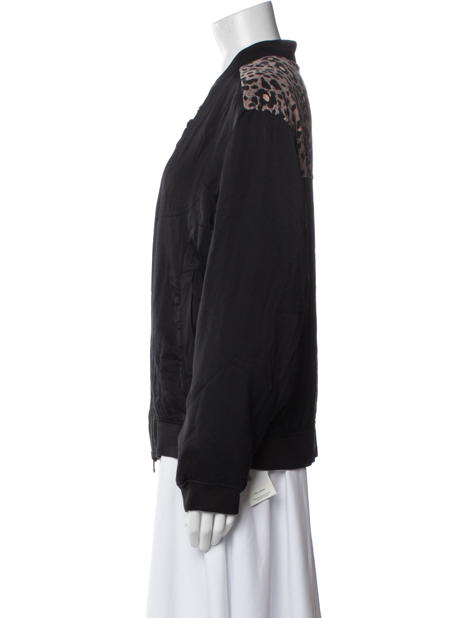 AllSaints Satin Bomber Jacket