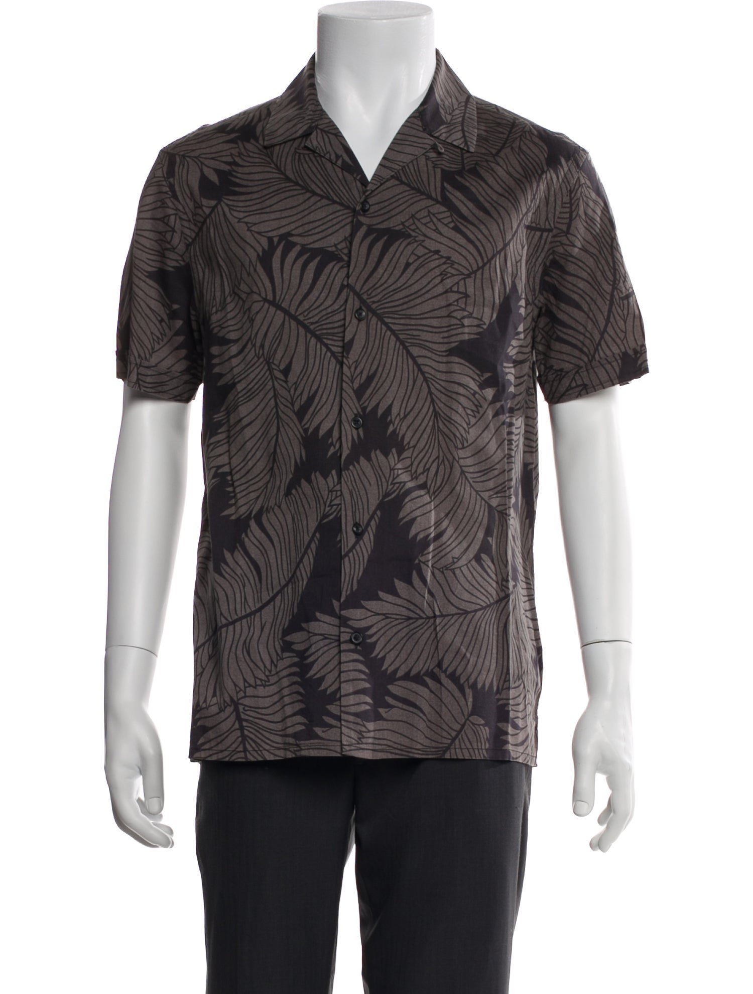 AllSaints Printed Short Sleeve Shirt