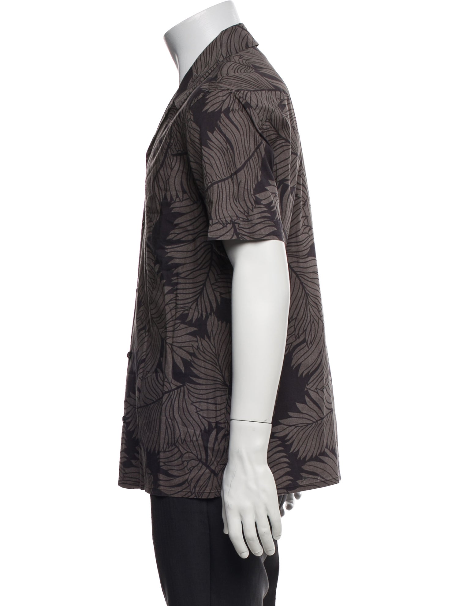 AllSaints Printed Short Sleeve Shirt