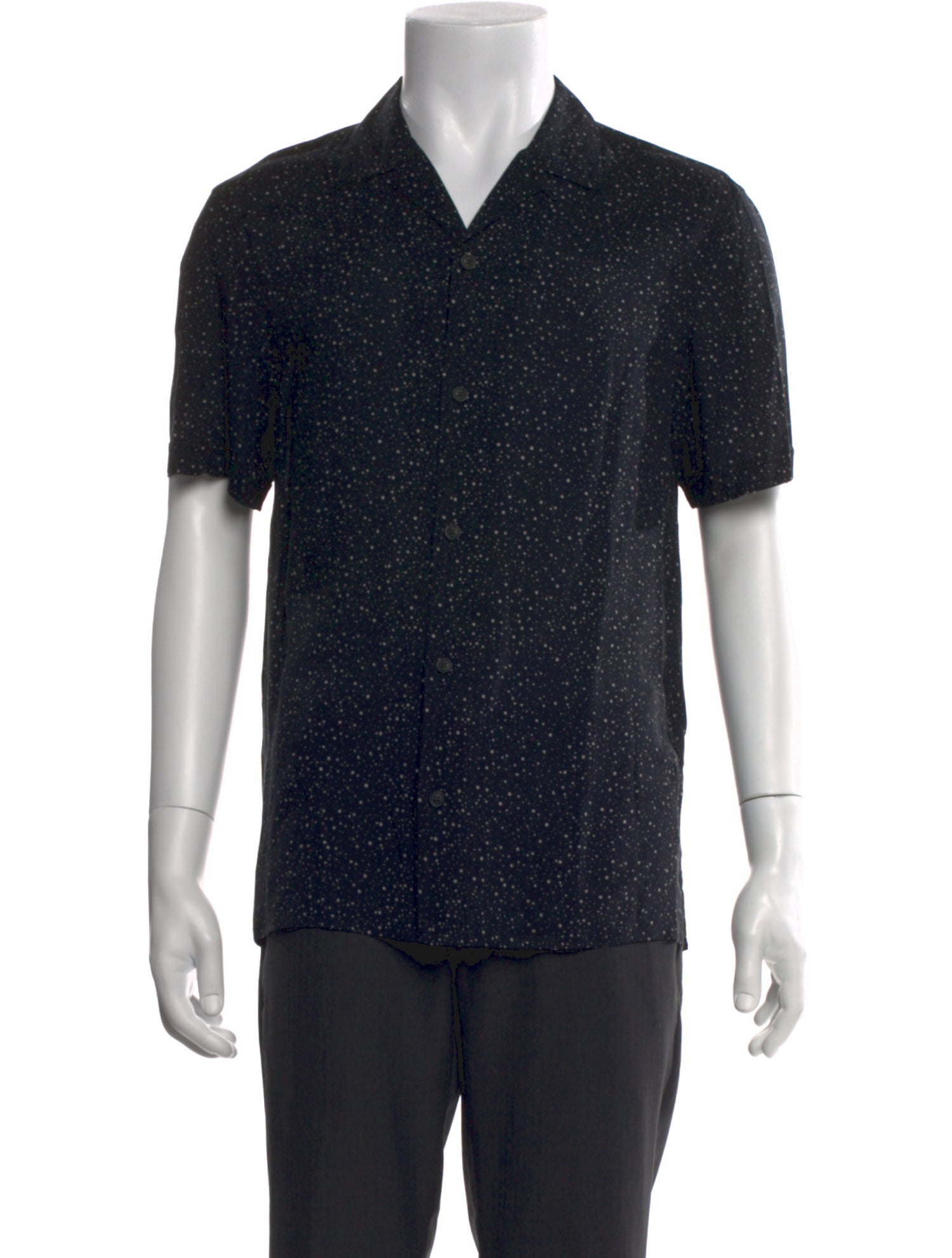AllSaints Printed Short Sleeve Shirt