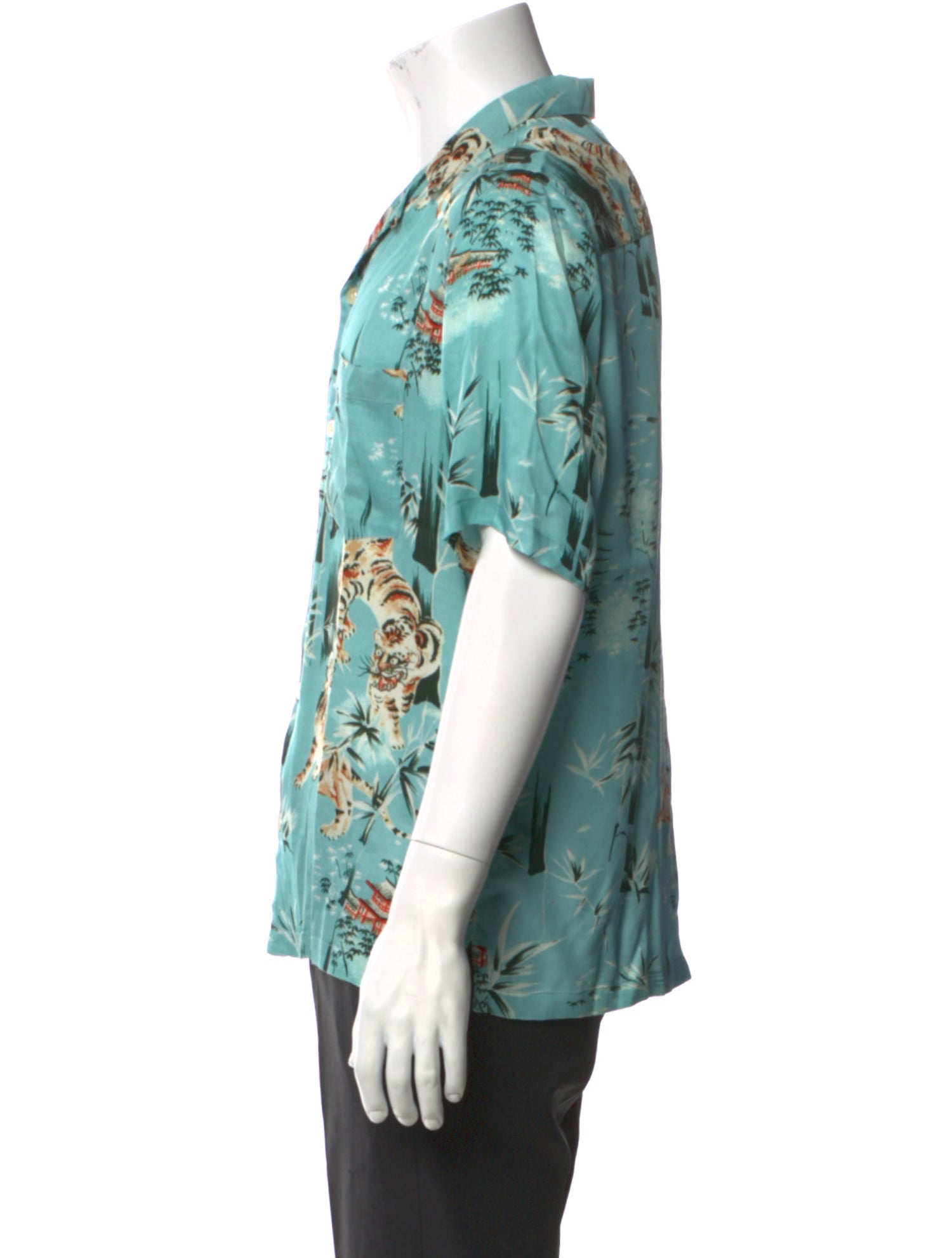 AllSaints Printed Short Sleeve Shirt