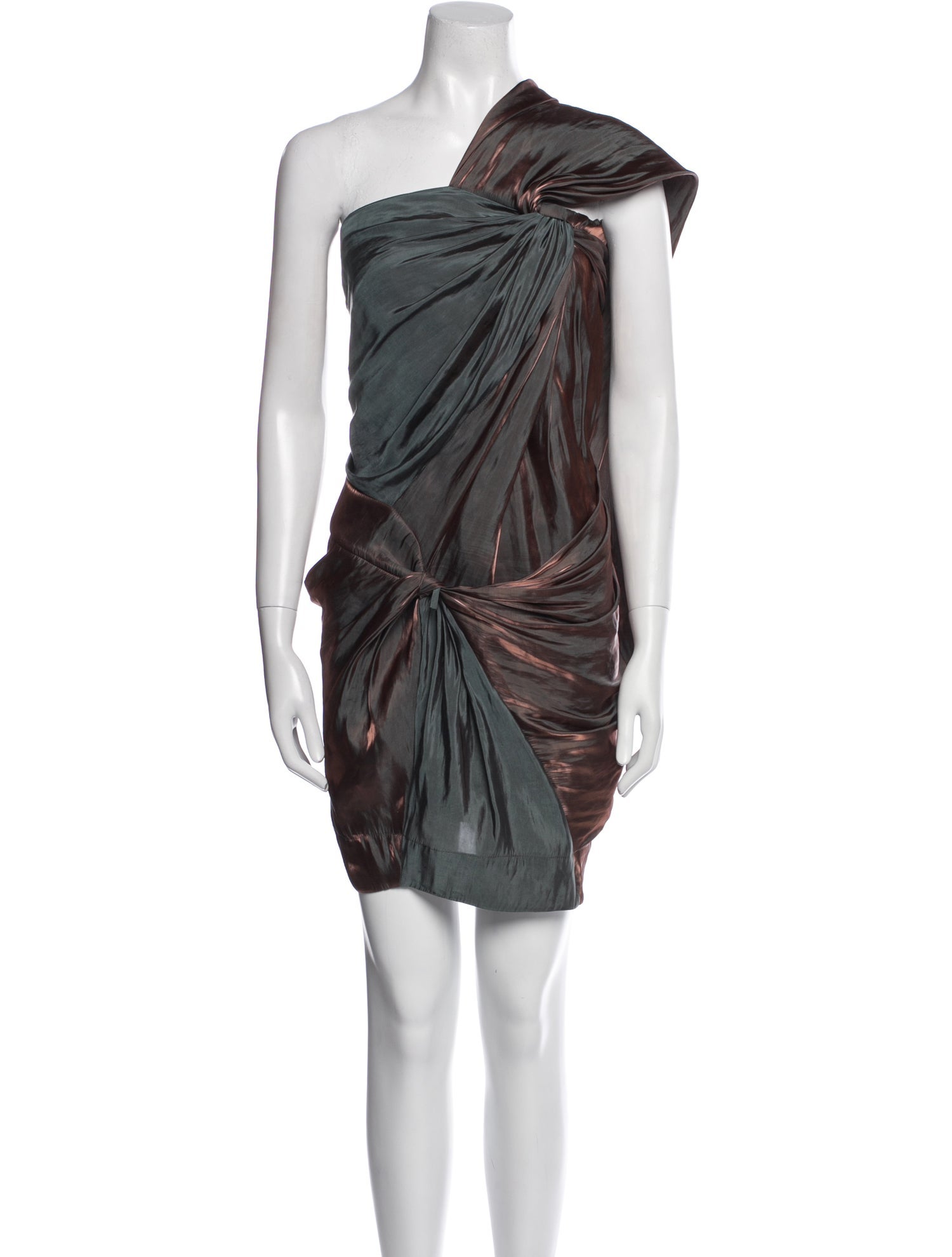 AllSaints Tie-Dye Print Mini Dress